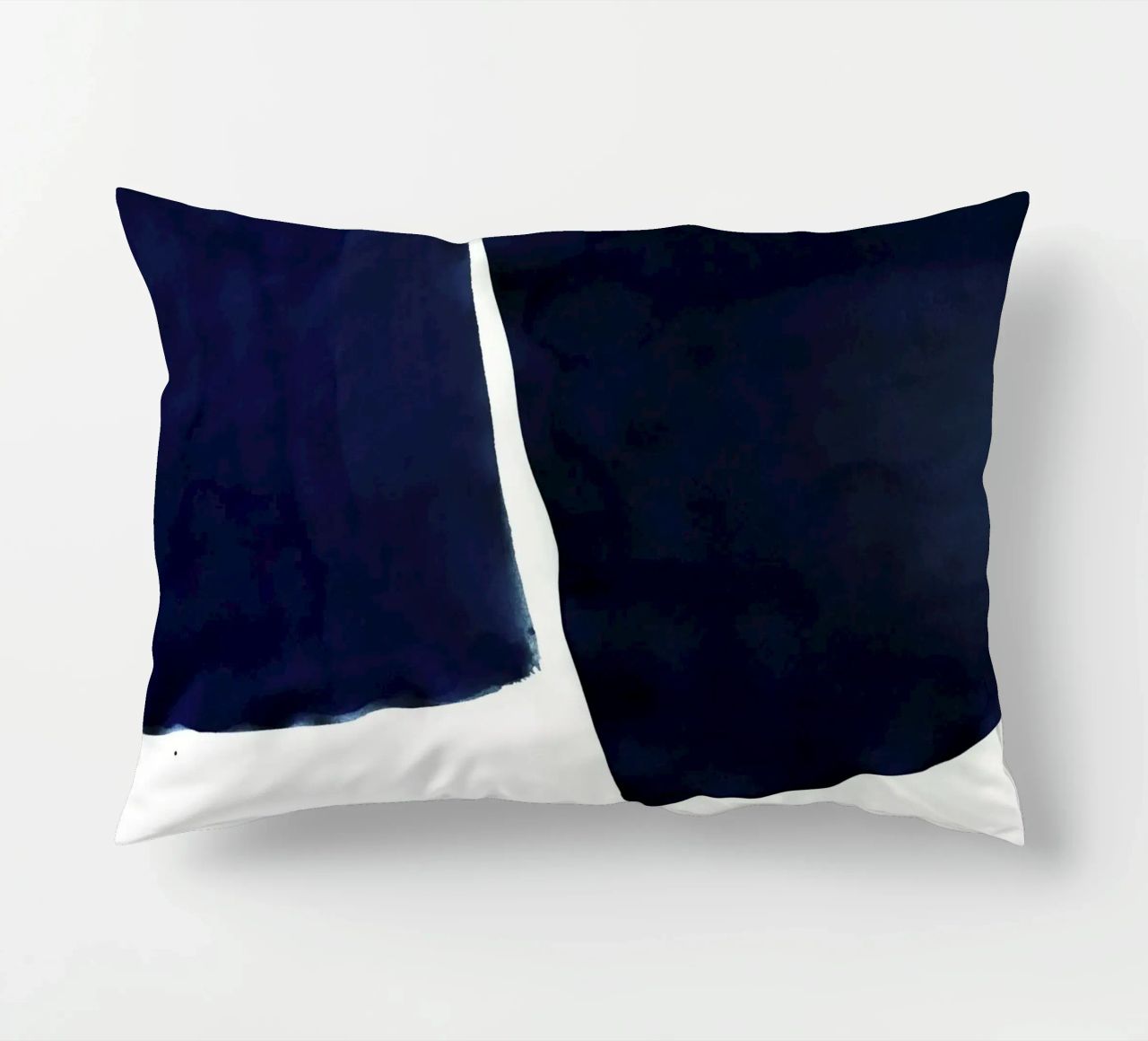 Minimal Blu Navy Astratto 01 cuscino da amini54