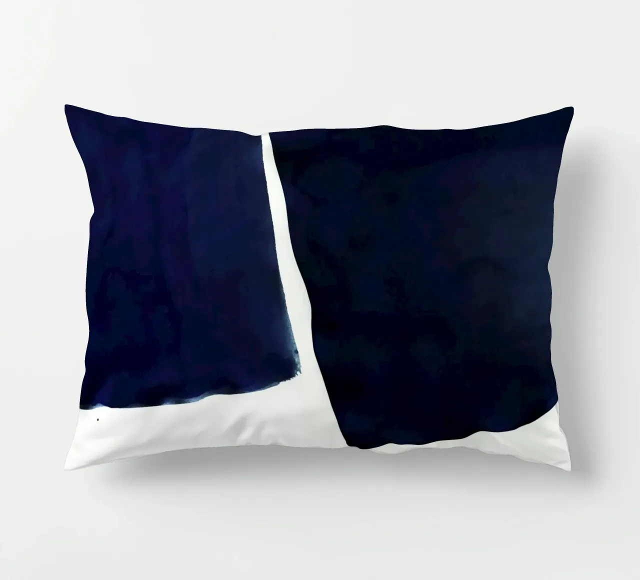 Minimal Blu Navy Astratto 01 cuscino da amini54