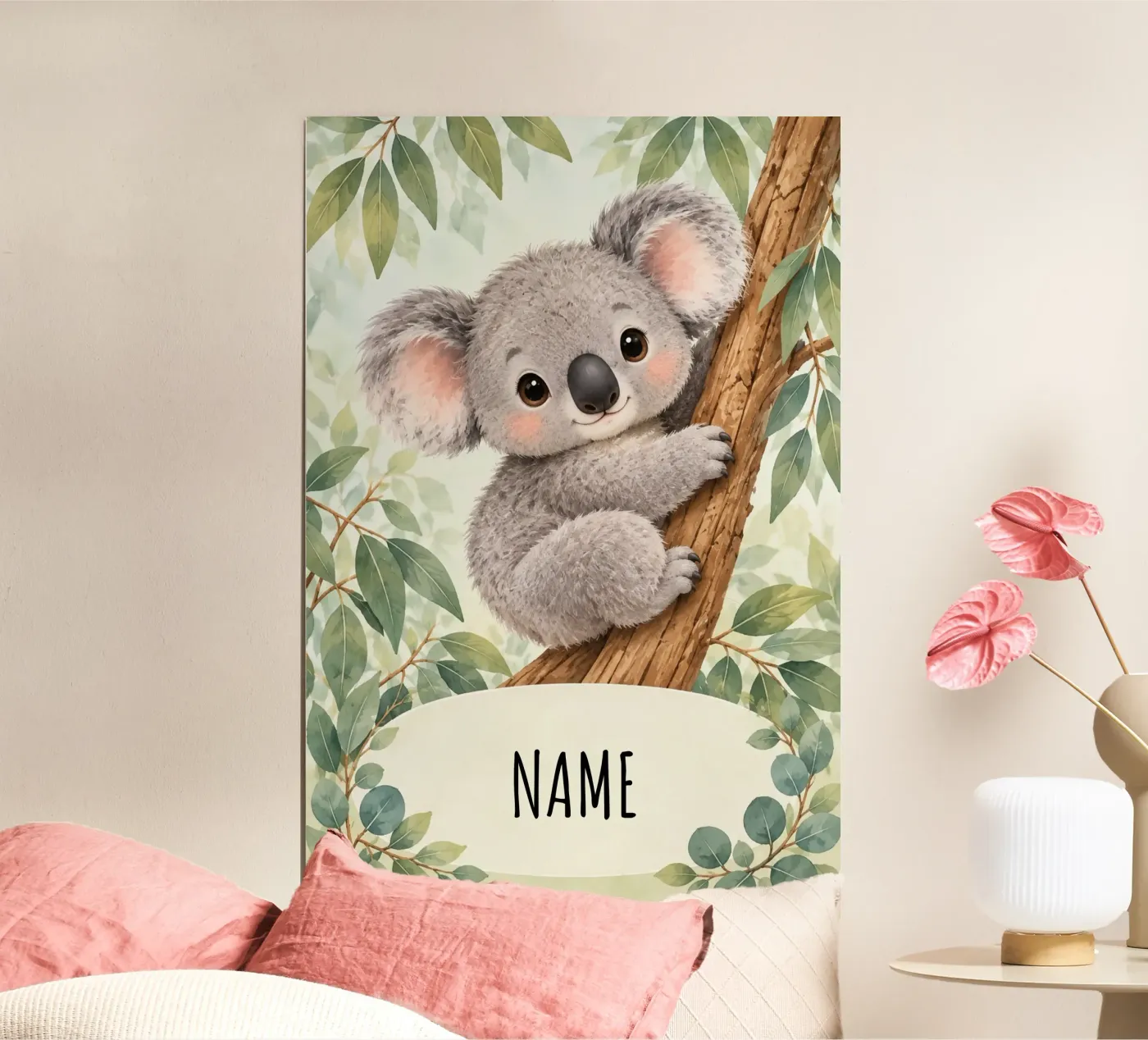 Koala Name poster da Babydesign