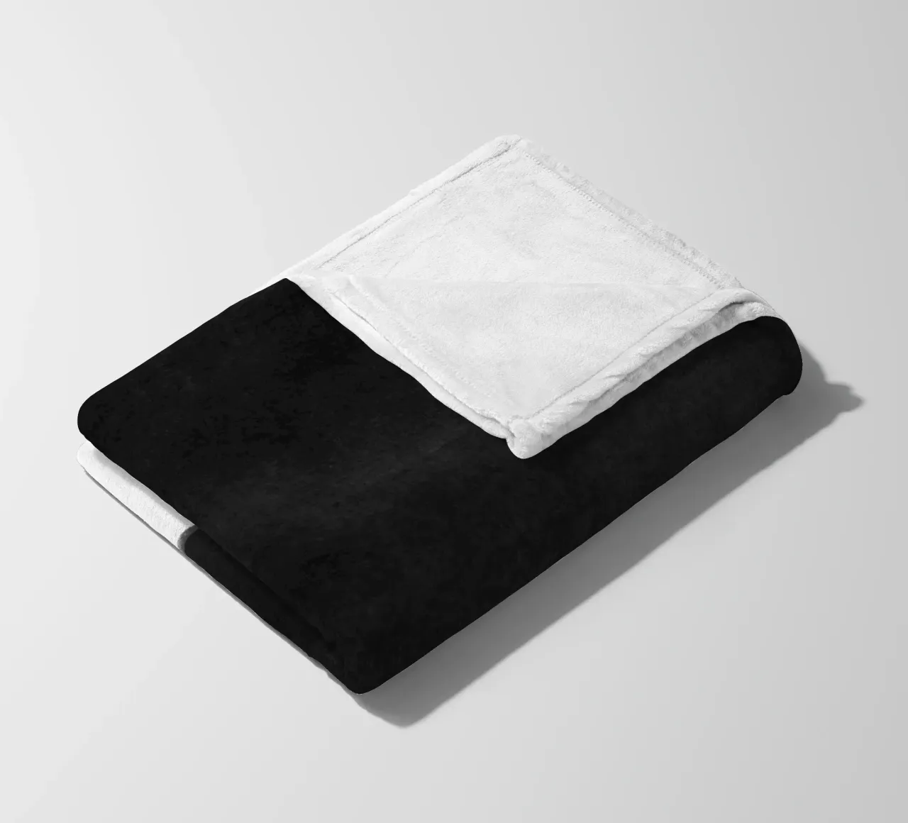 Minimale in bianco e nero astratto 05 Pennellate coperta in pile da amini54