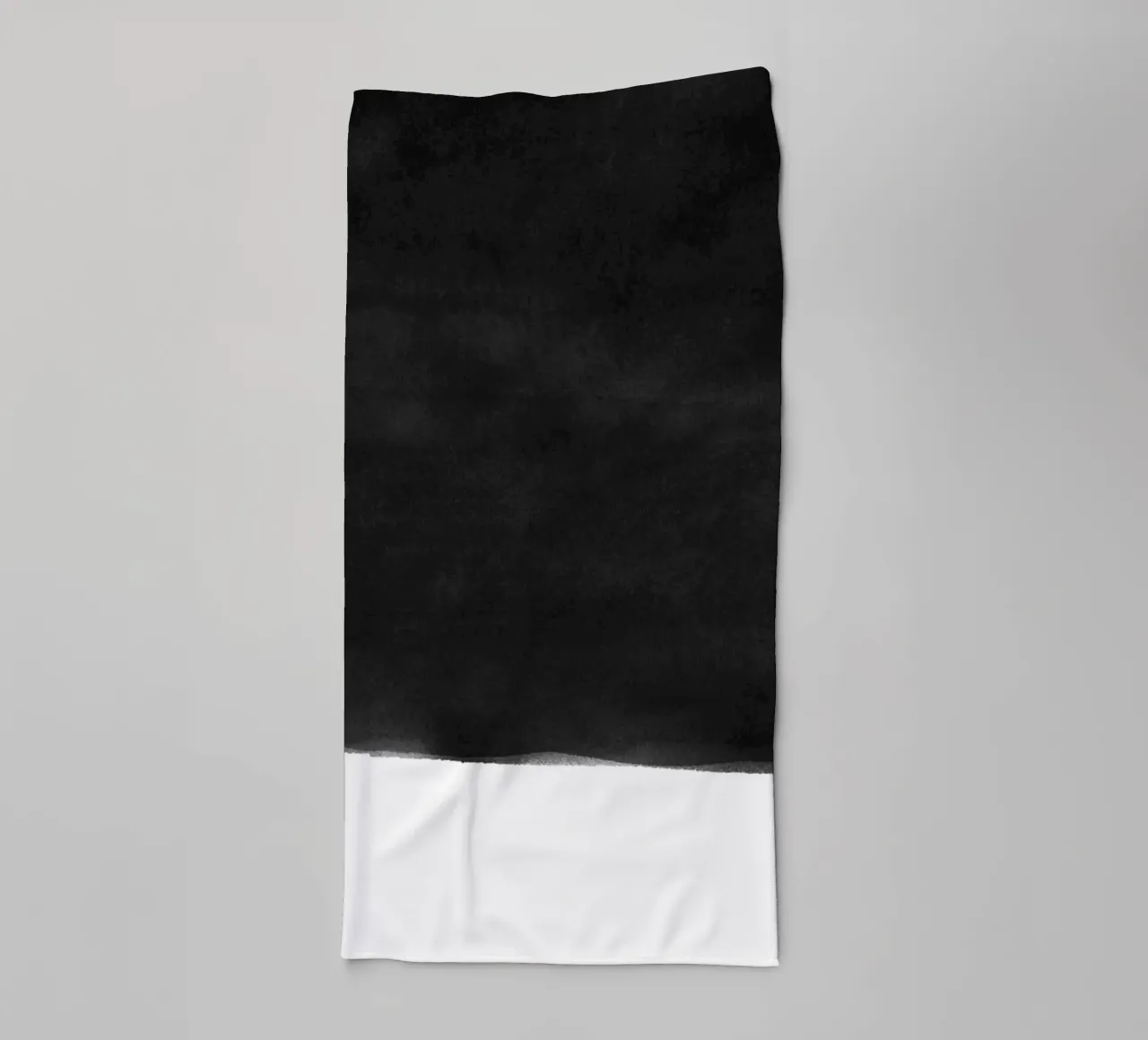 Minimale in bianco e nero astratto 05 Pennellate asciugamano da bagno da amini54