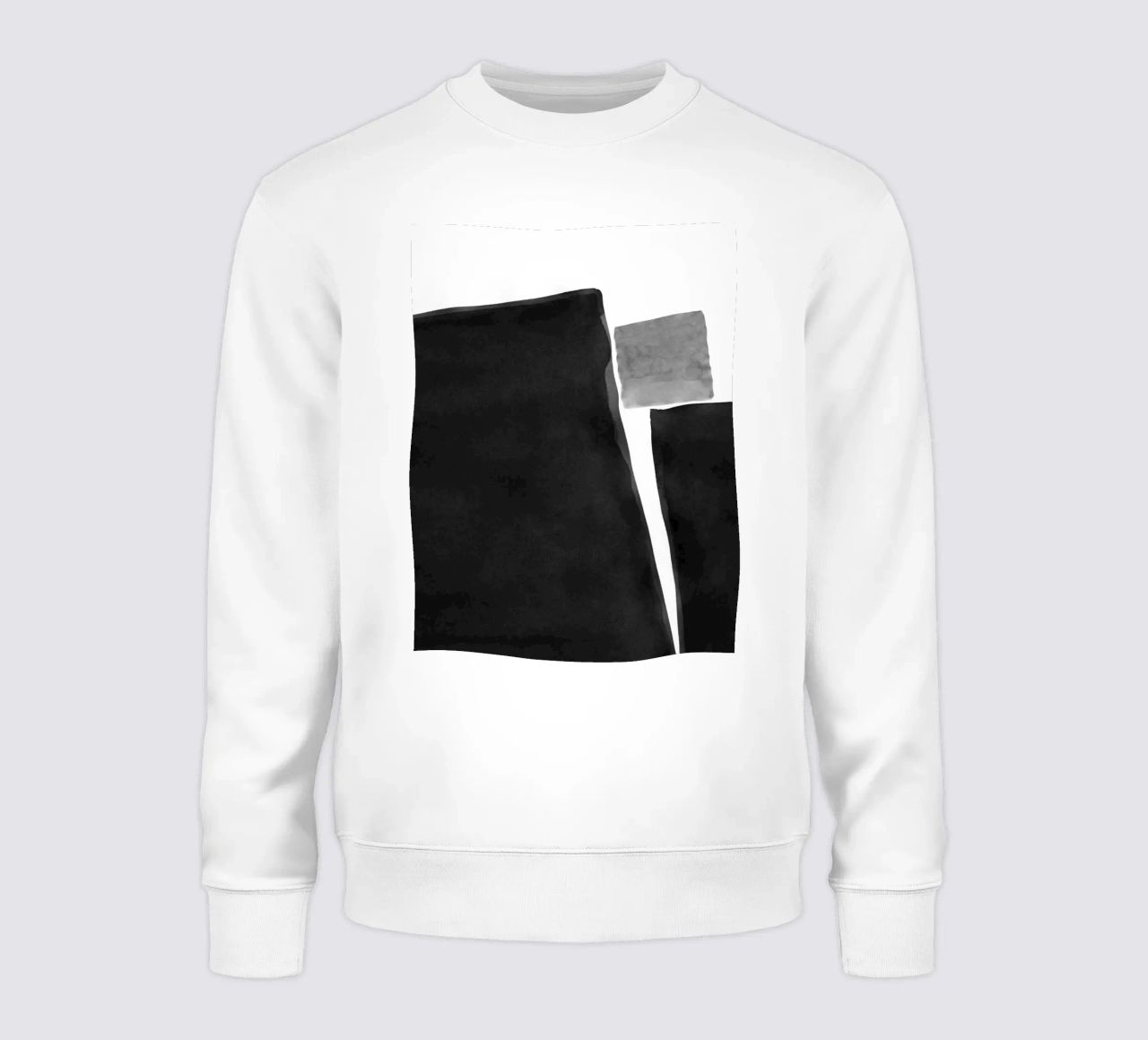 Astratto minimale in bianco e nero 04 felpa da amini54