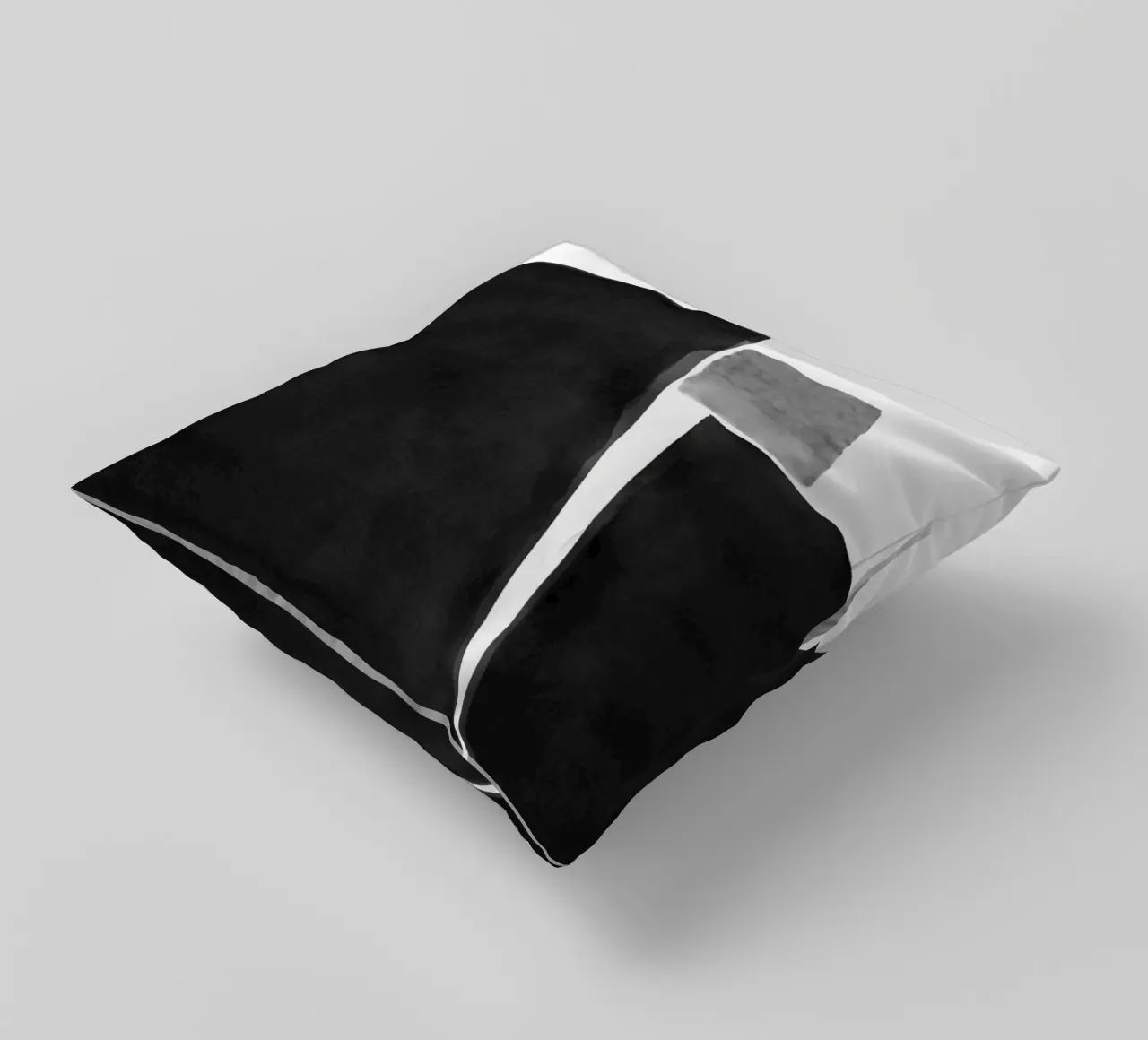 Astratto minimale in bianco e nero 04 cuscino da amini54