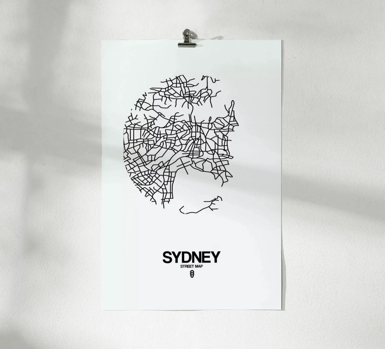 Sydney poster by Naxart