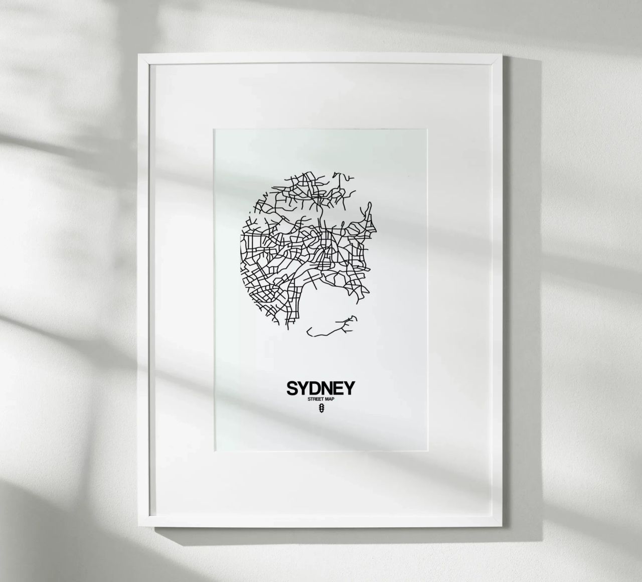 Sydney poster by Naxart