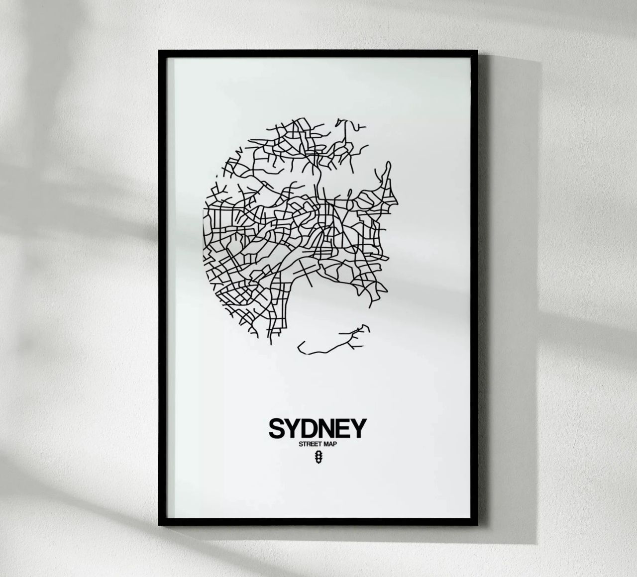 Sydney poster by Naxart