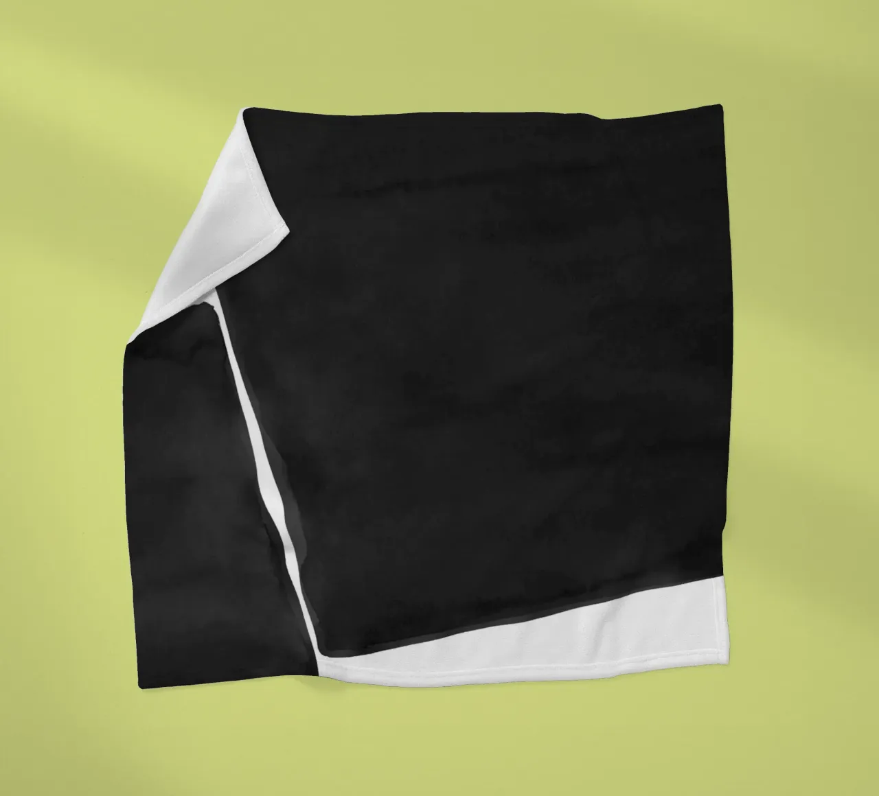 Astratto minimale in bianco e nero 03 coperta in pile da amini54