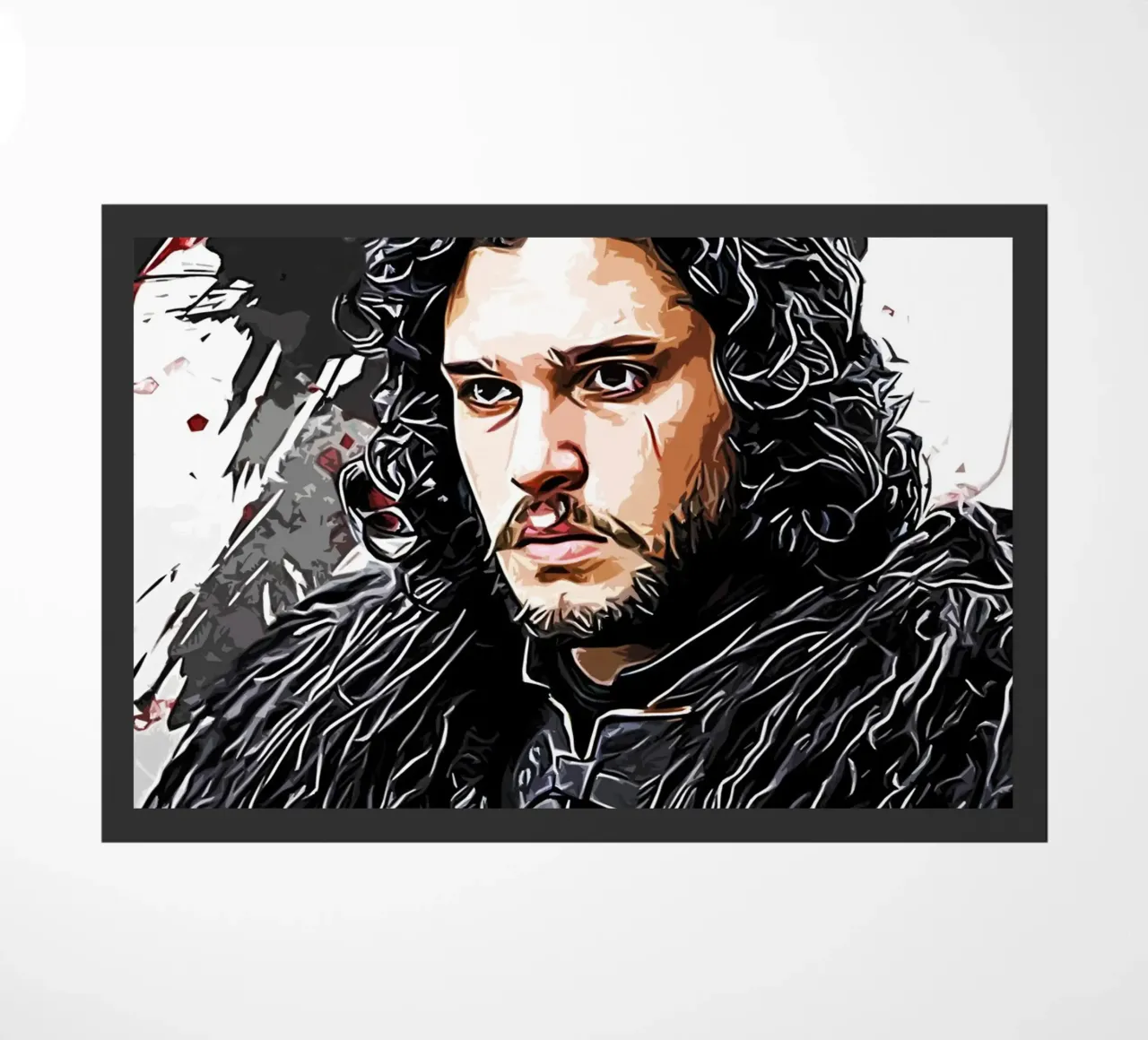 jon snow con raven zerbino da ontoseno