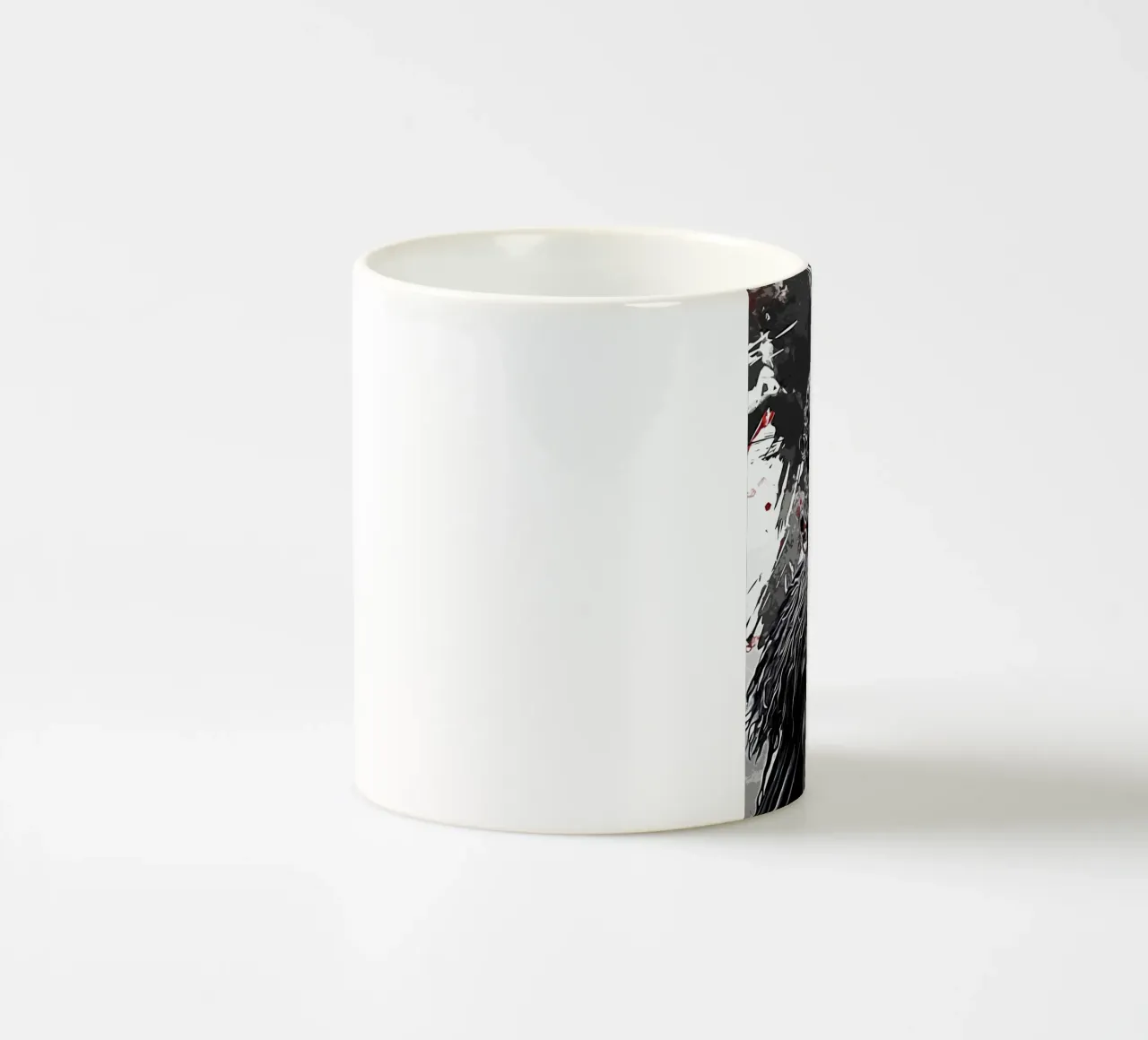 jon snow con raven tazza in ceramica da ontoseno