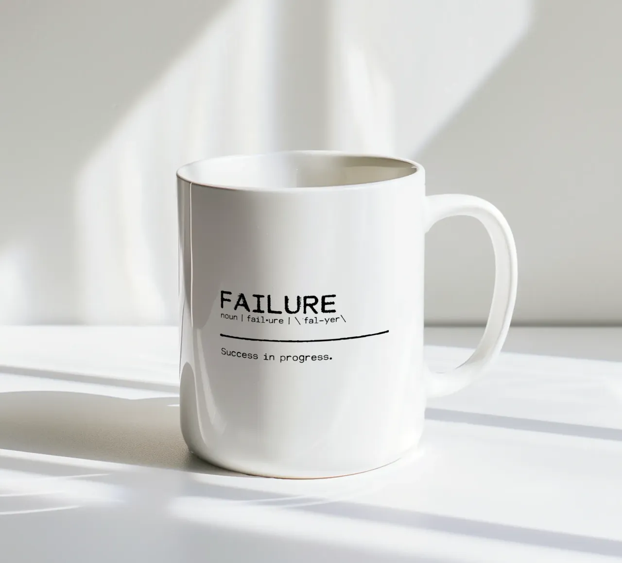 Definizione Citazione - Fallimento tazza in ceramica da Orara Studio