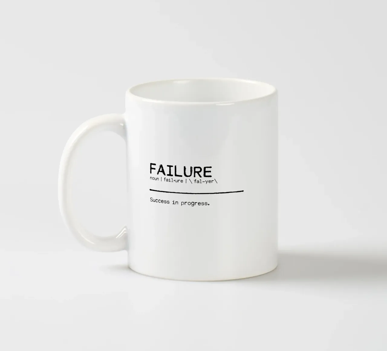 Definizione Citazione - Fallimento tazza in ceramica da Orara Studio
