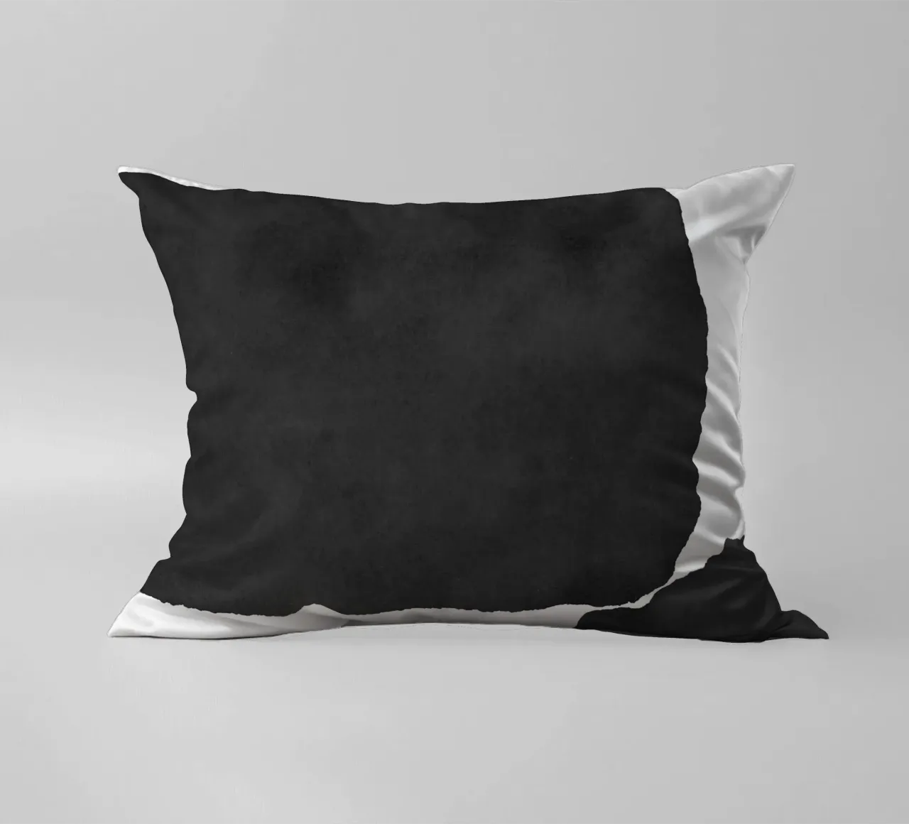 Astratto minimale in bianco e nero 02 cuscino da amini54