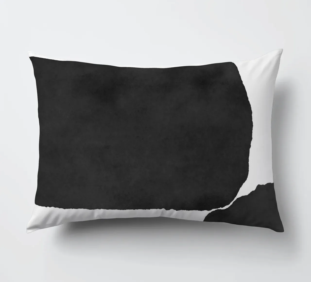 Astratto minimale in bianco e nero 02 cuscino da amini54