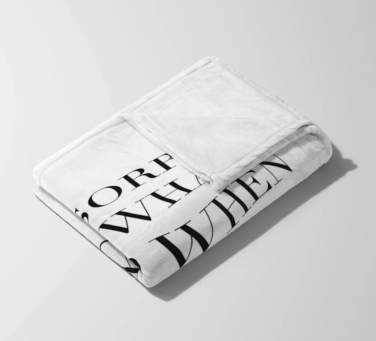 Poster umoristico per la cucina - Mi dispiace quando ho fame coperta in pile da Whole©