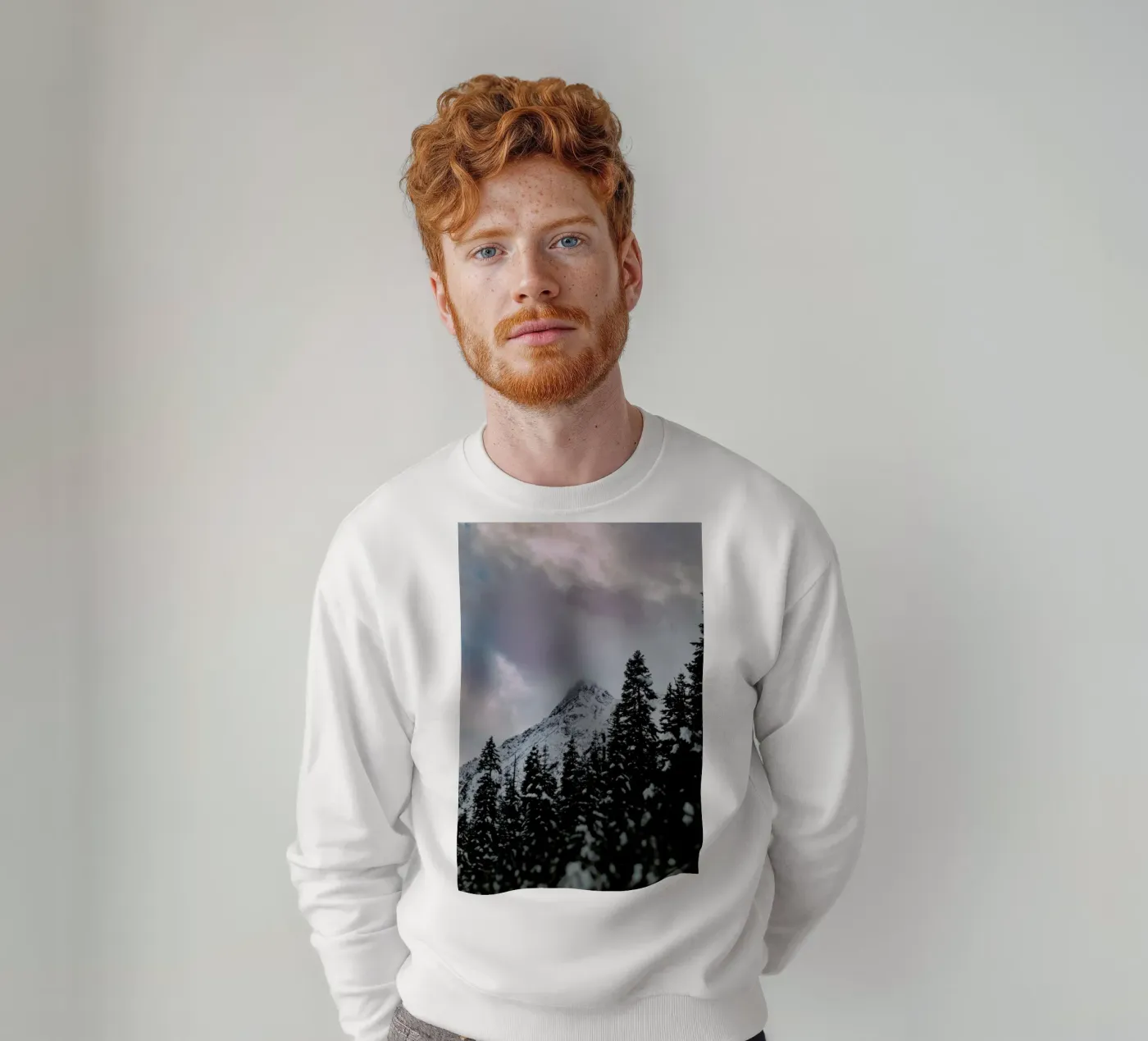 Cascade Mountain felpa da Leah Flores