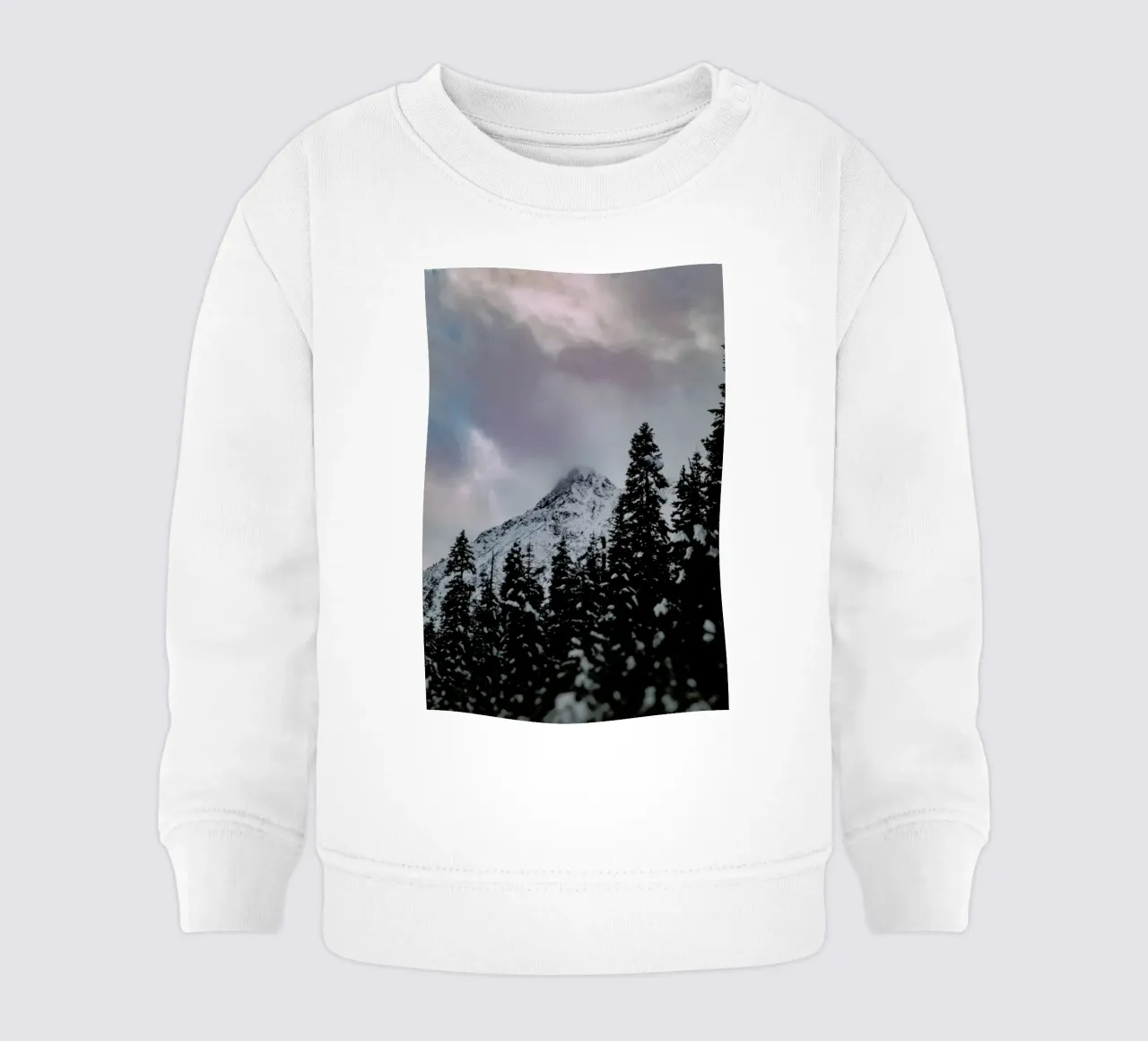 Cascade Mountain felpa neonato da Leah Flores