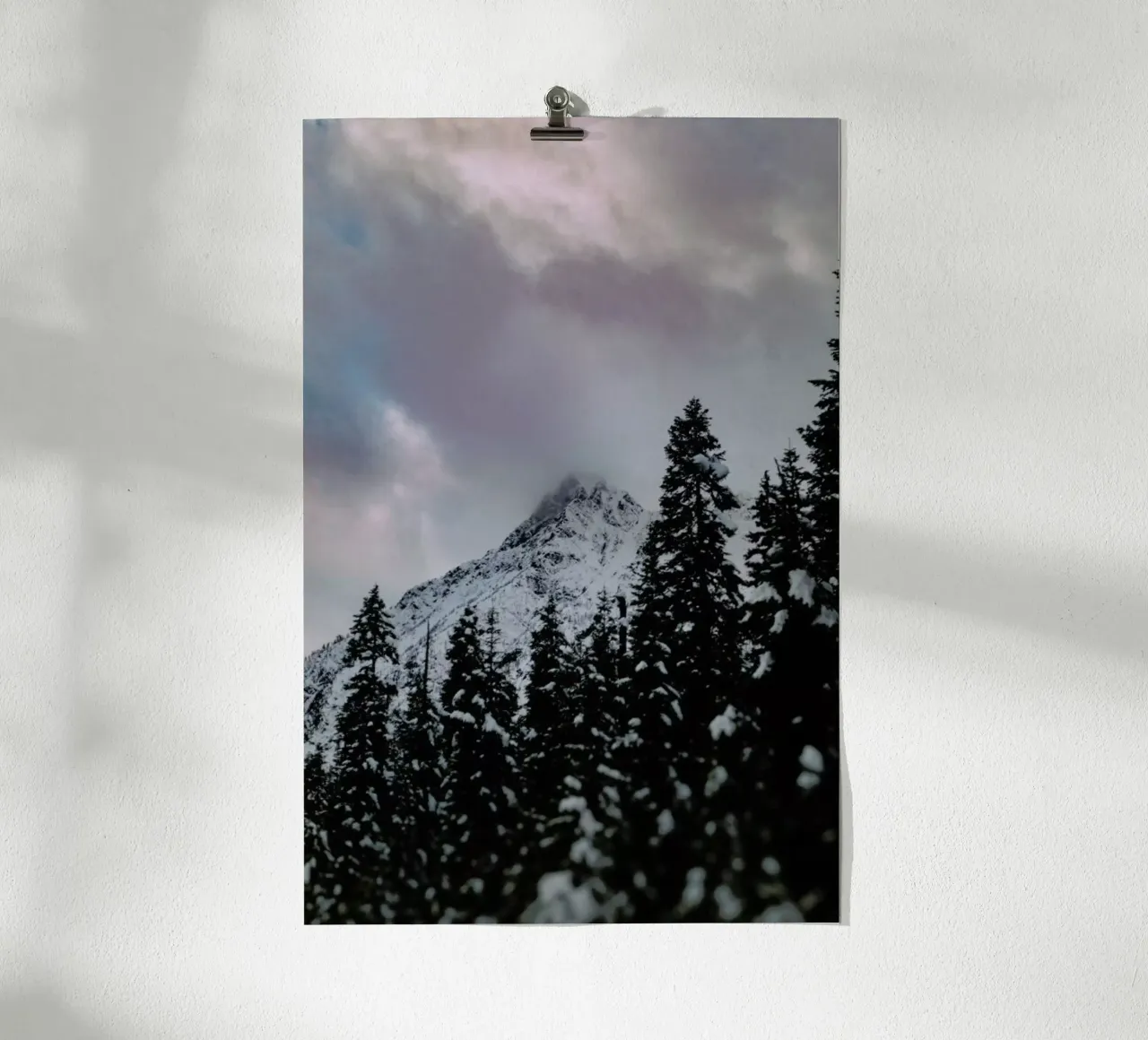 Cascade Mountain poster da Leah Flores