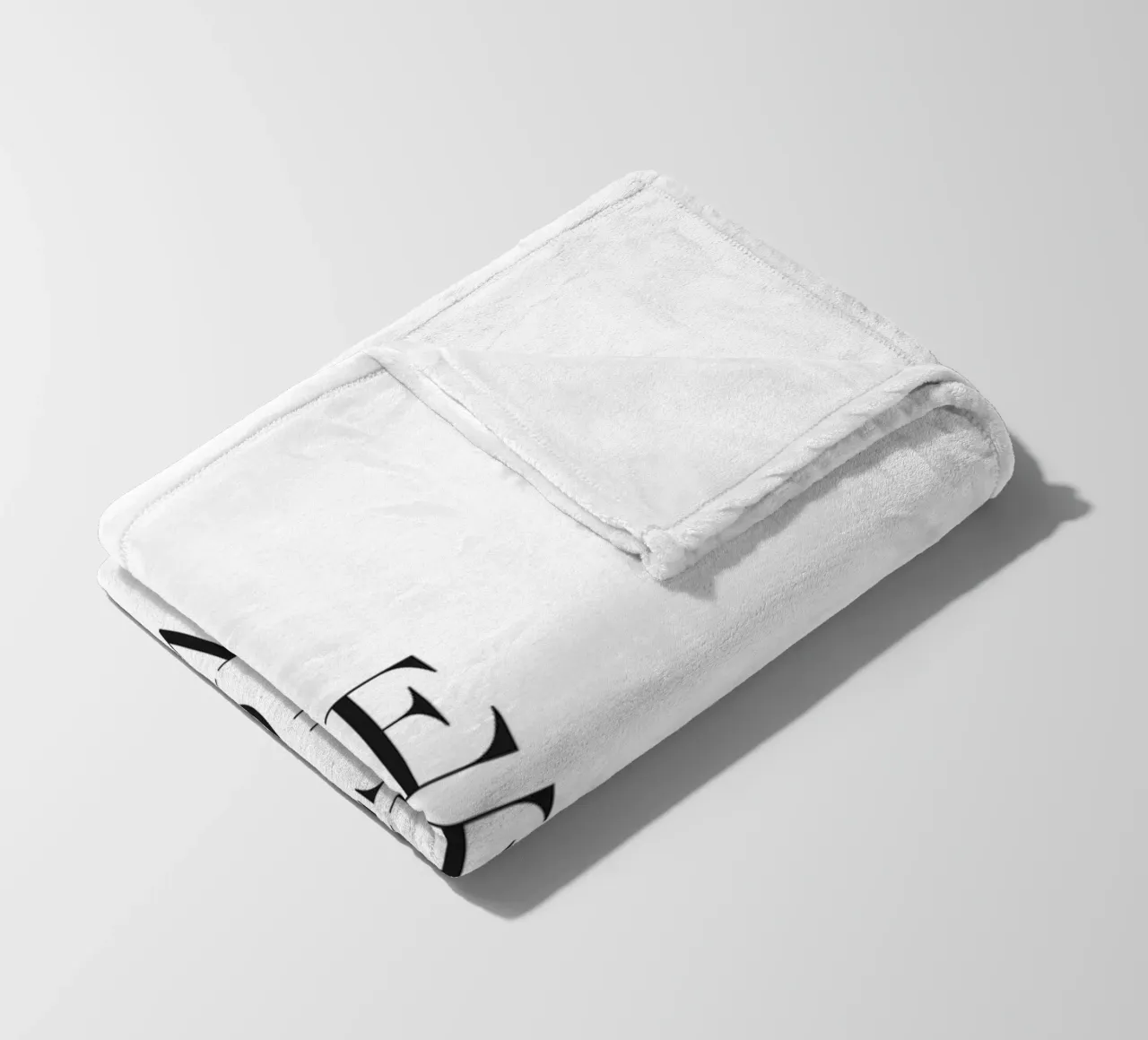 Inspirational poster - A Smile Is Prettiest fleece blanket by Whole©