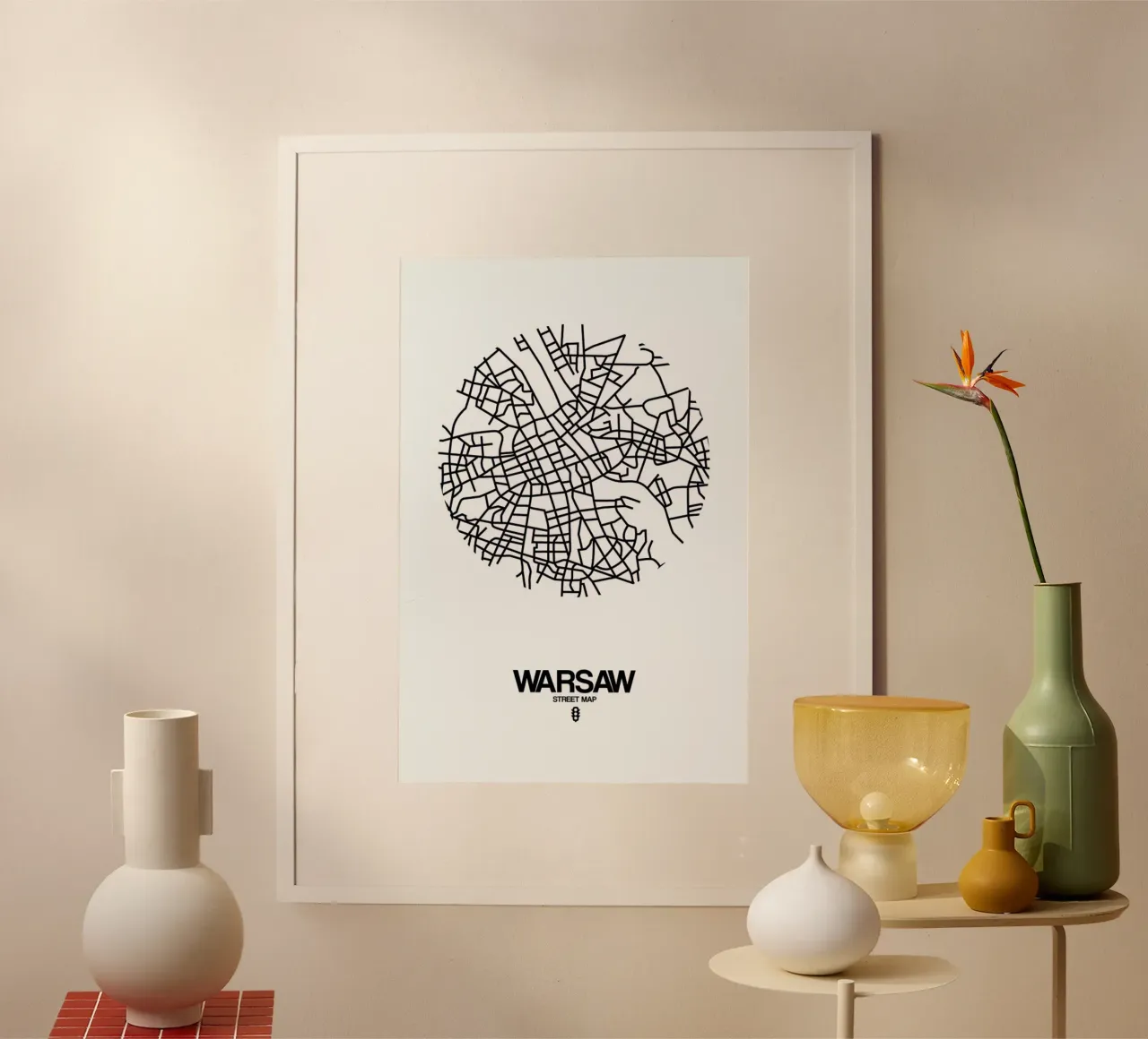 Warsaw poster da Naxart