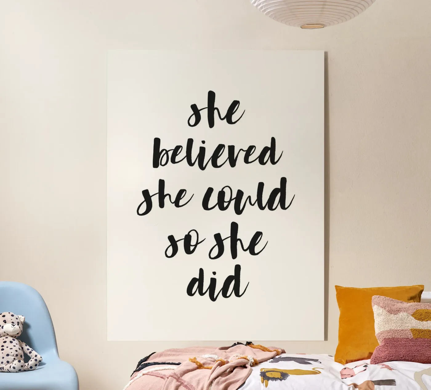 Poster di She Believed plexiglass da Whole©