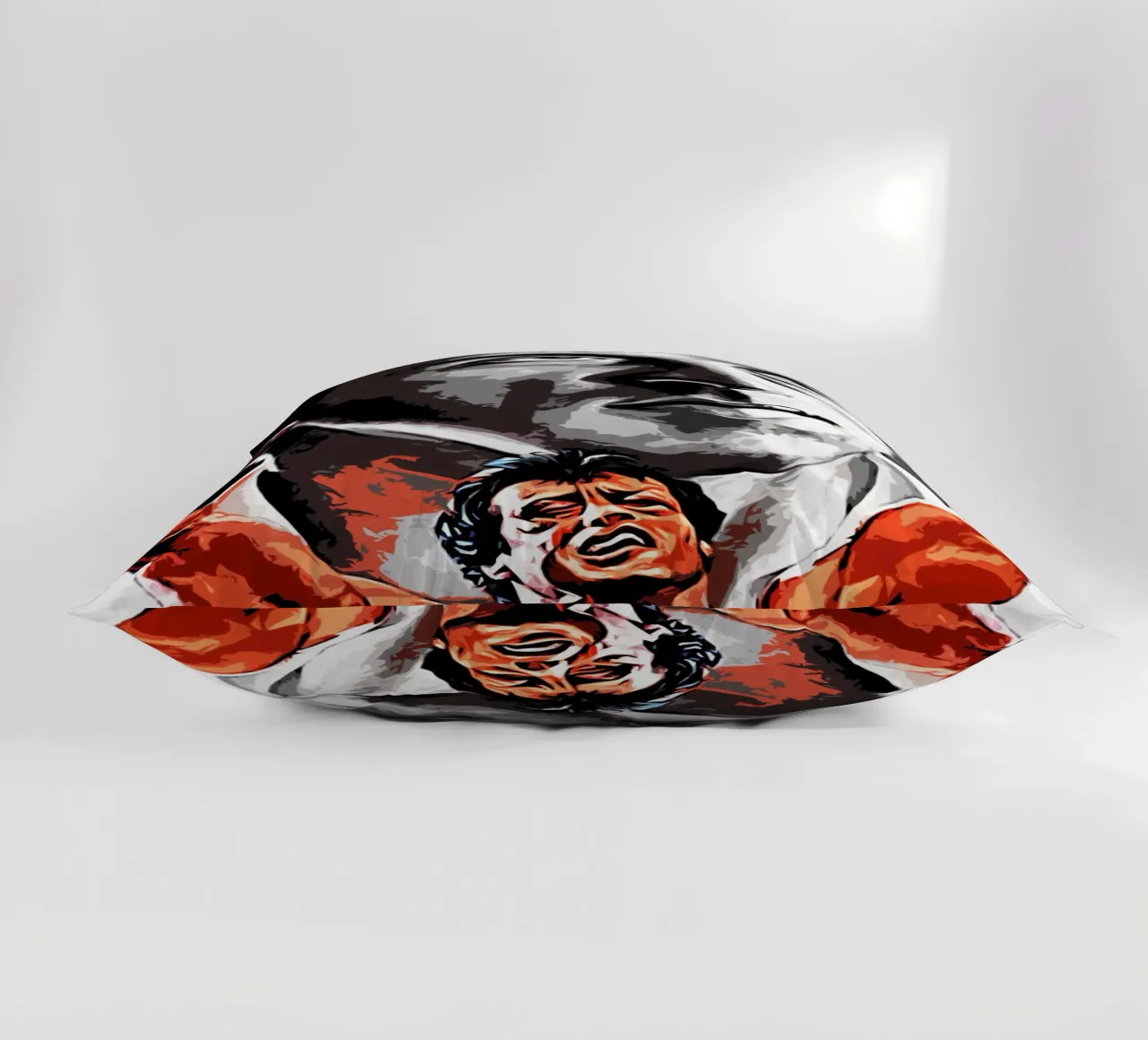 boxing scene decorative cushion by ontoseno