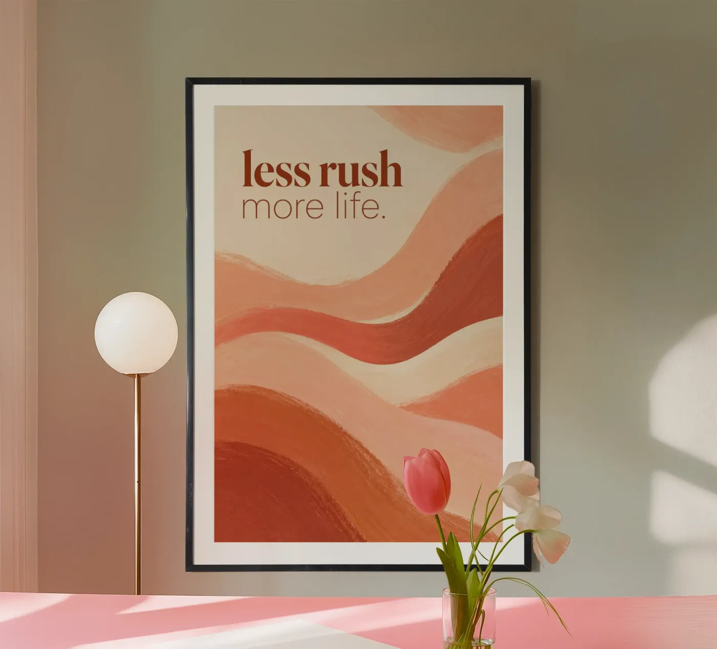 less rush poster de Statements