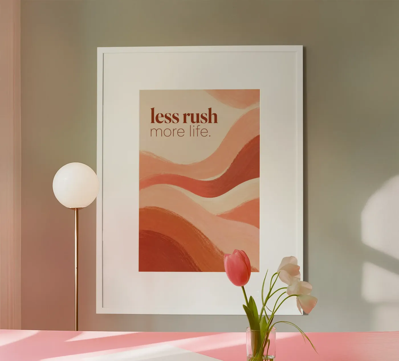 less rush poster de Statements