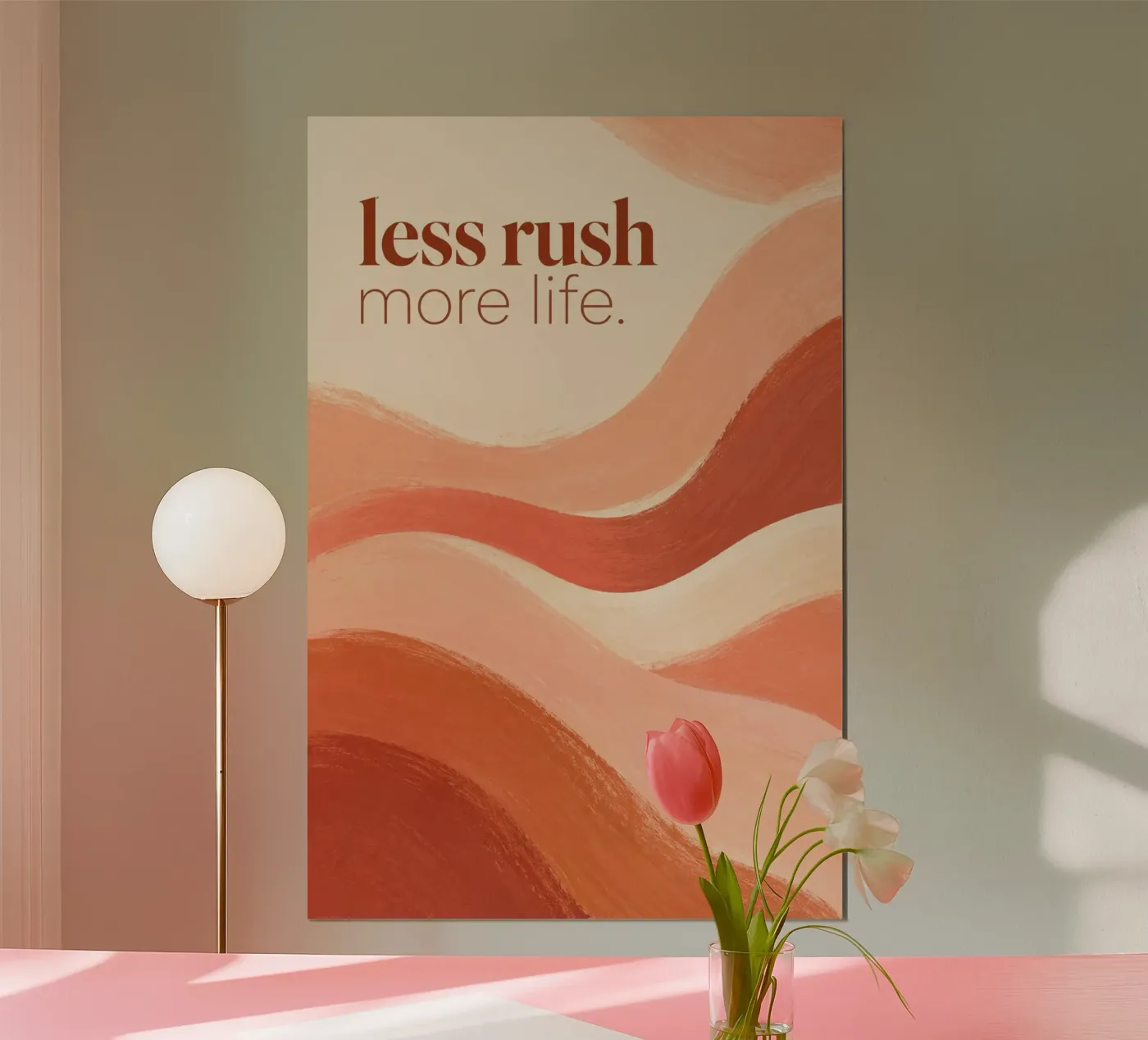 less rush poster de Statements