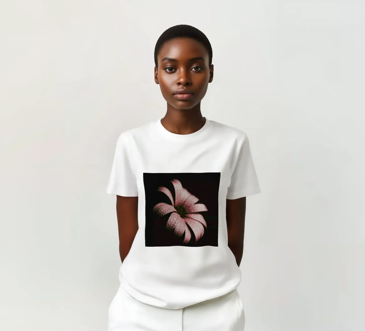 Dusty Pink t-shirt da Ingrid Beddoes