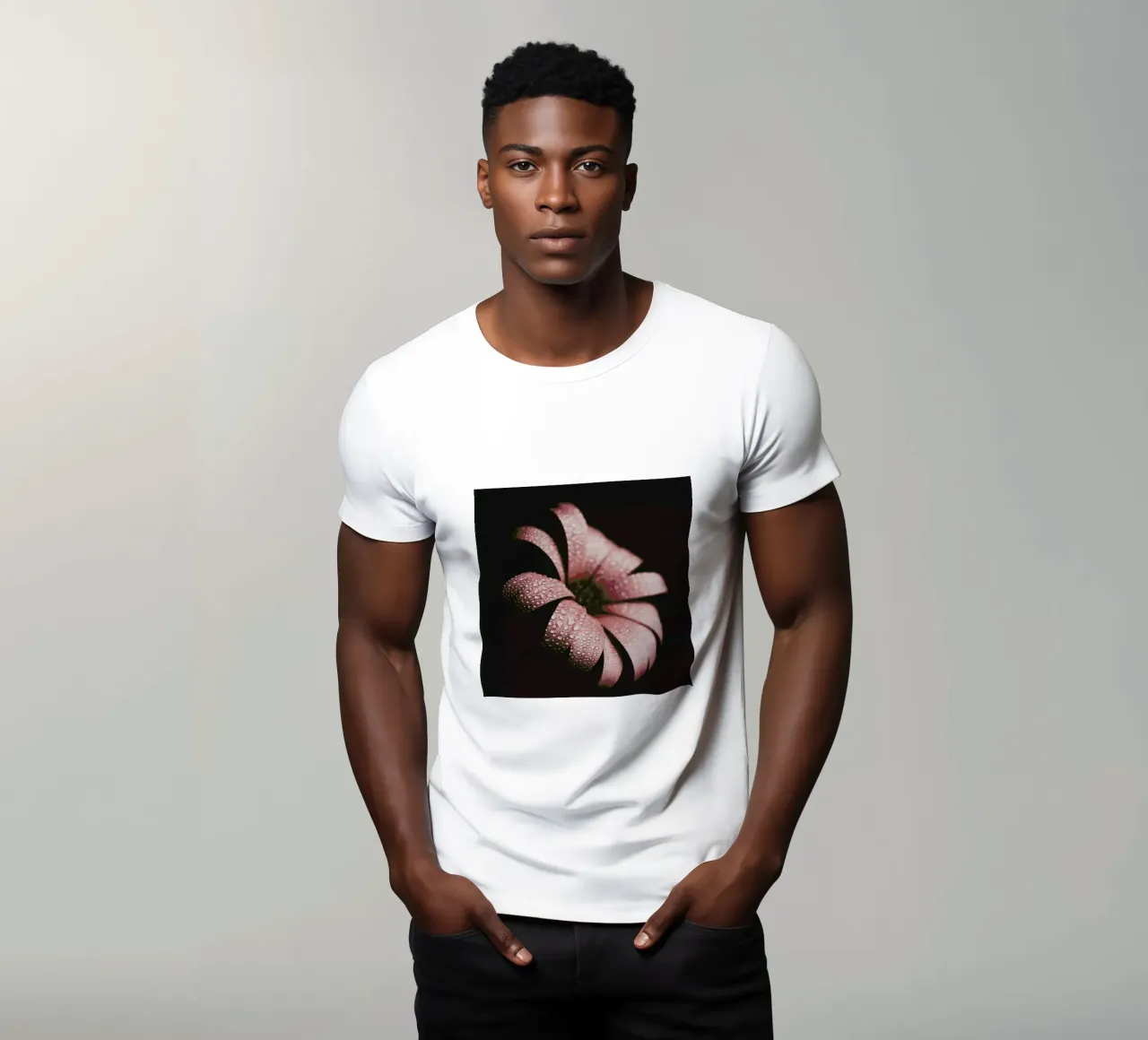 Dusty Pink t-shirt da Ingrid Beddoes
