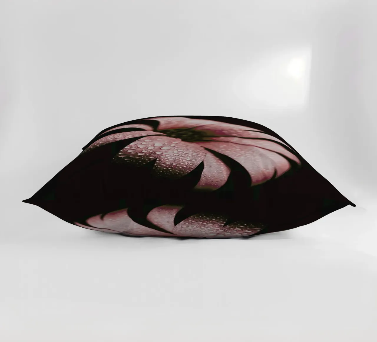 Dusty Pink decorative cushion by Ingrid Beddoes