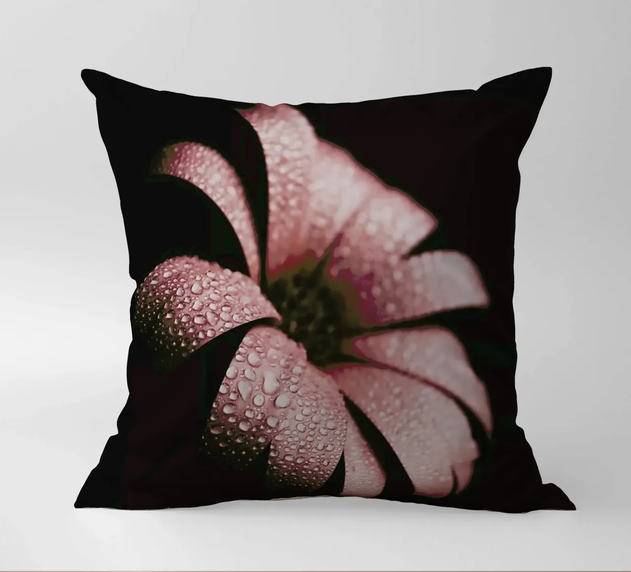 Dusty Pink decorative cushion by Ingrid Beddoes