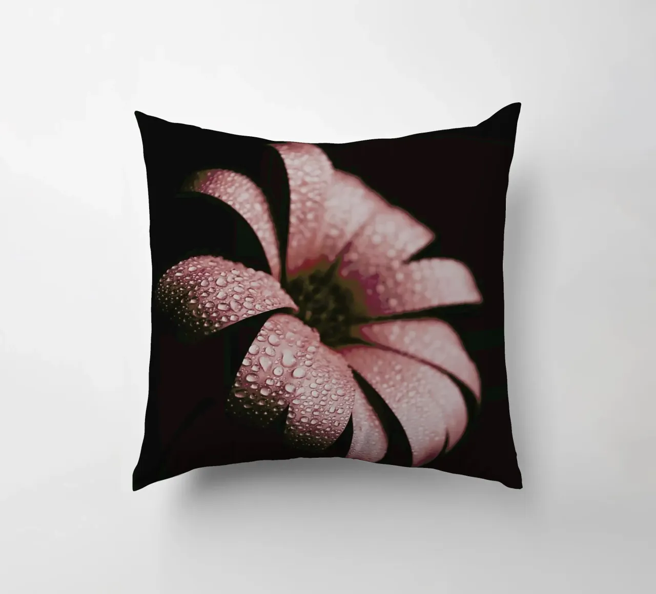 Dusty Pink decorative cushion by Ingrid Beddoes