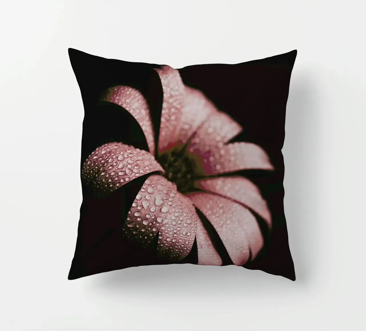 Dusty Pink decorative cushion by Ingrid Beddoes