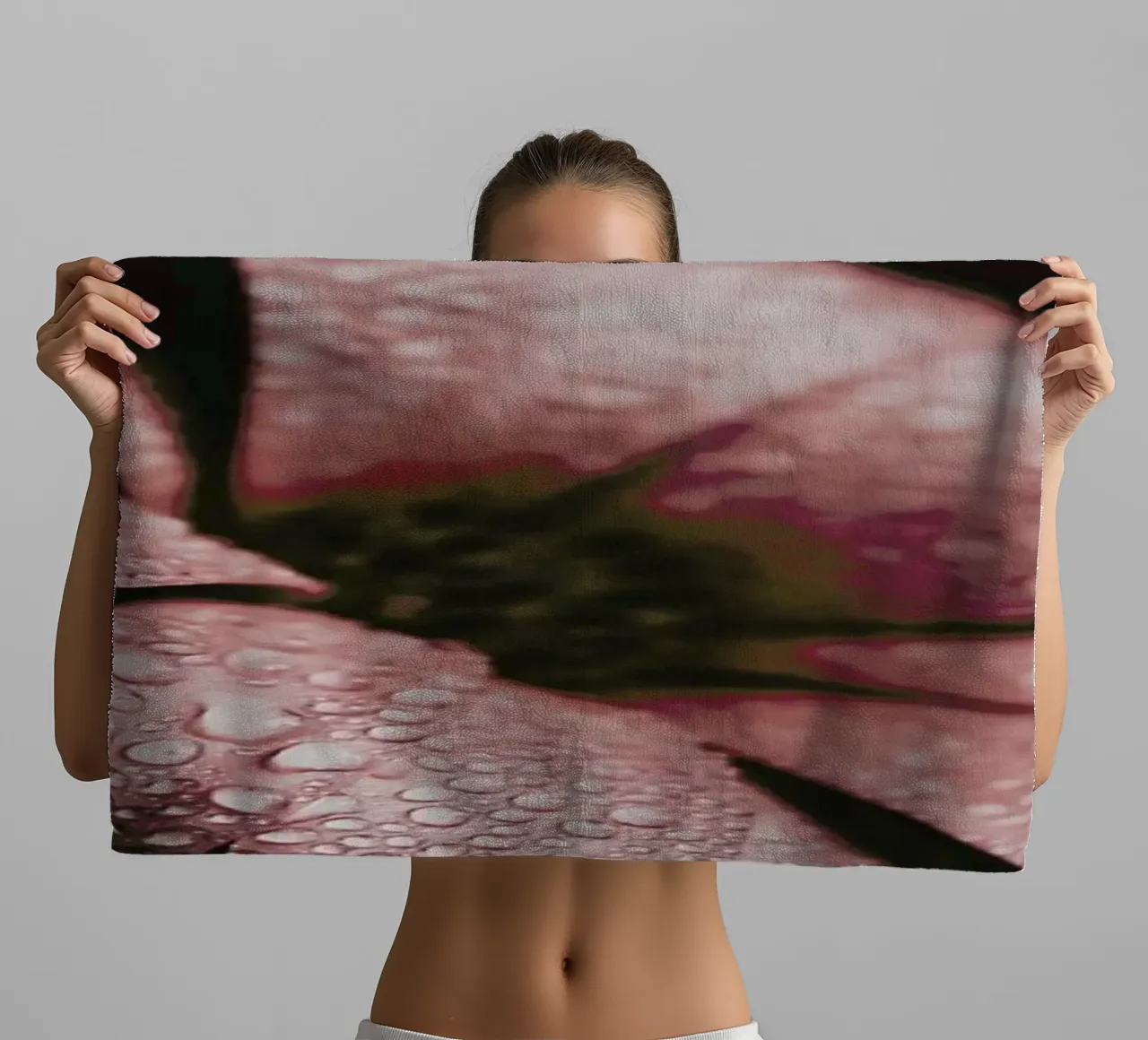 Dusty Pink serviette de bain de Ingrid Beddoes