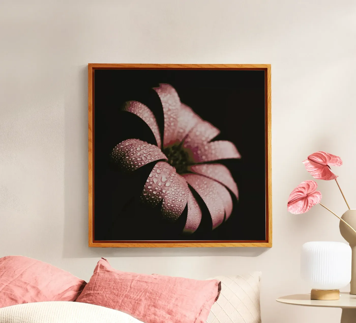 Dusty Pink plexiglass da Ingrid Beddoes