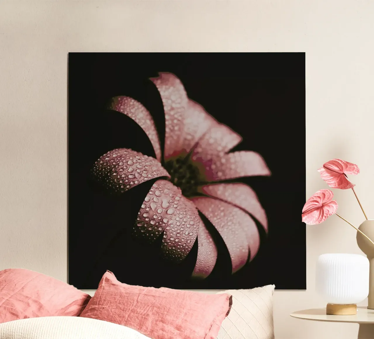 Dusty Pink hahnemühle by Ingrid Beddoes