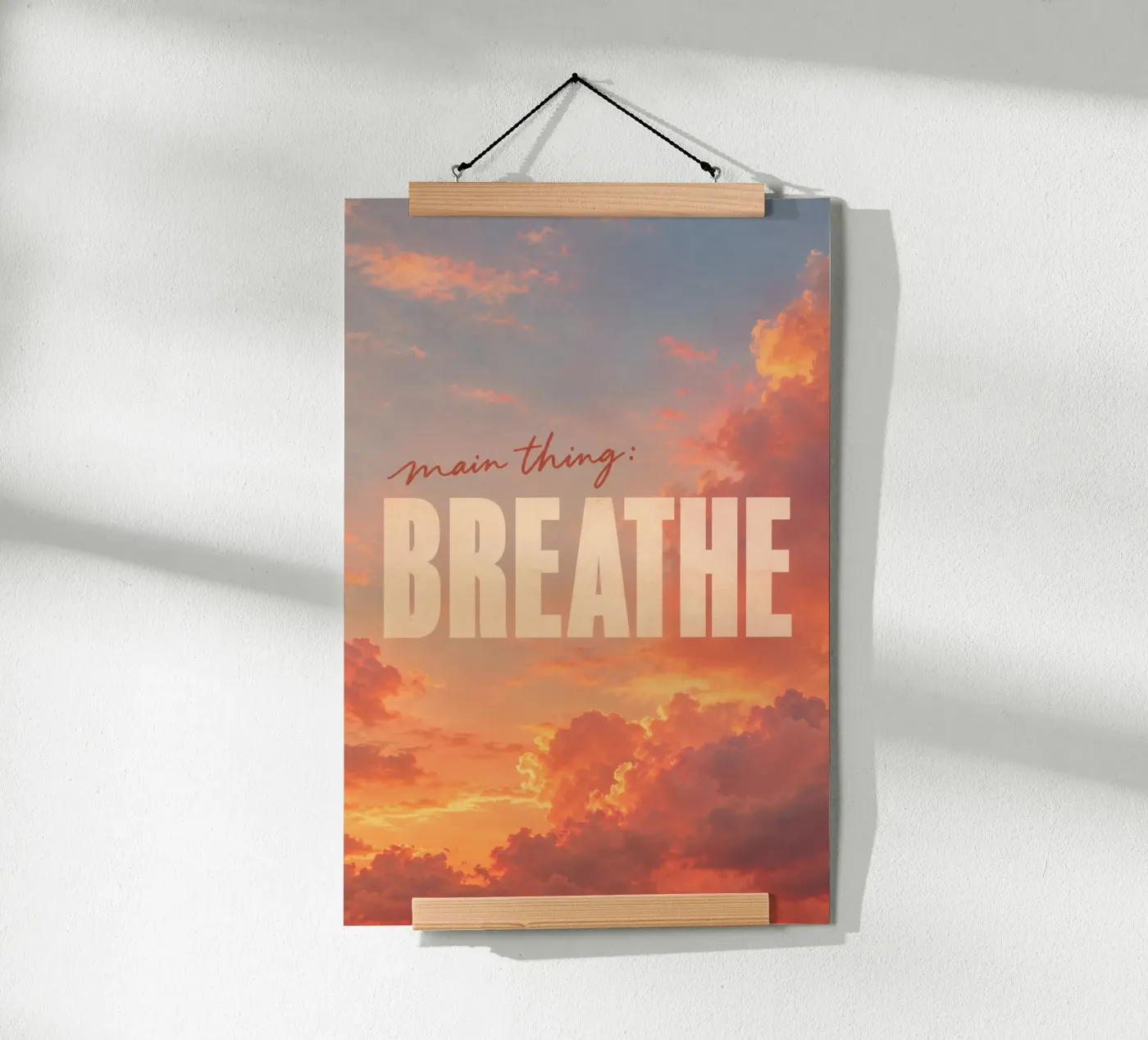 Breathe poster by Statements