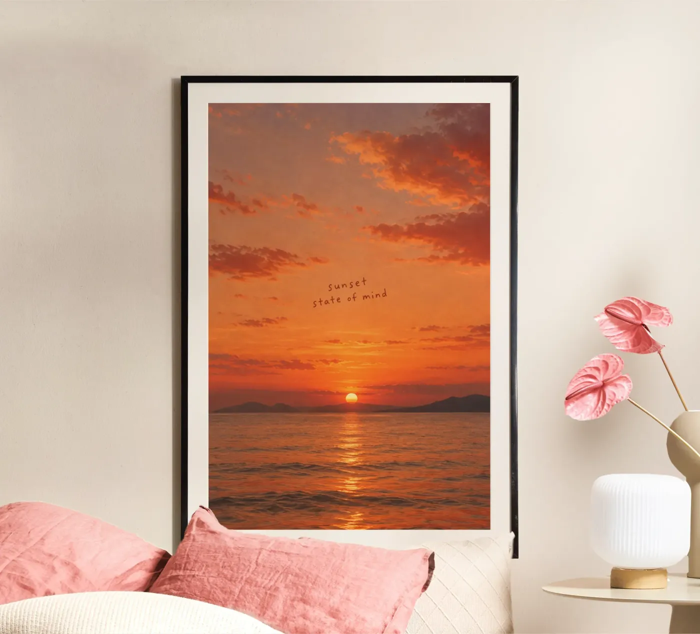 Sunset Poster von Statements