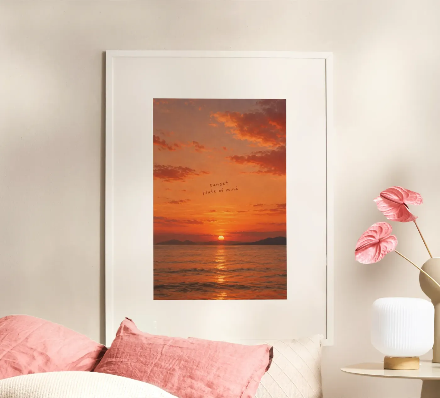 Sunset Poster von Statements