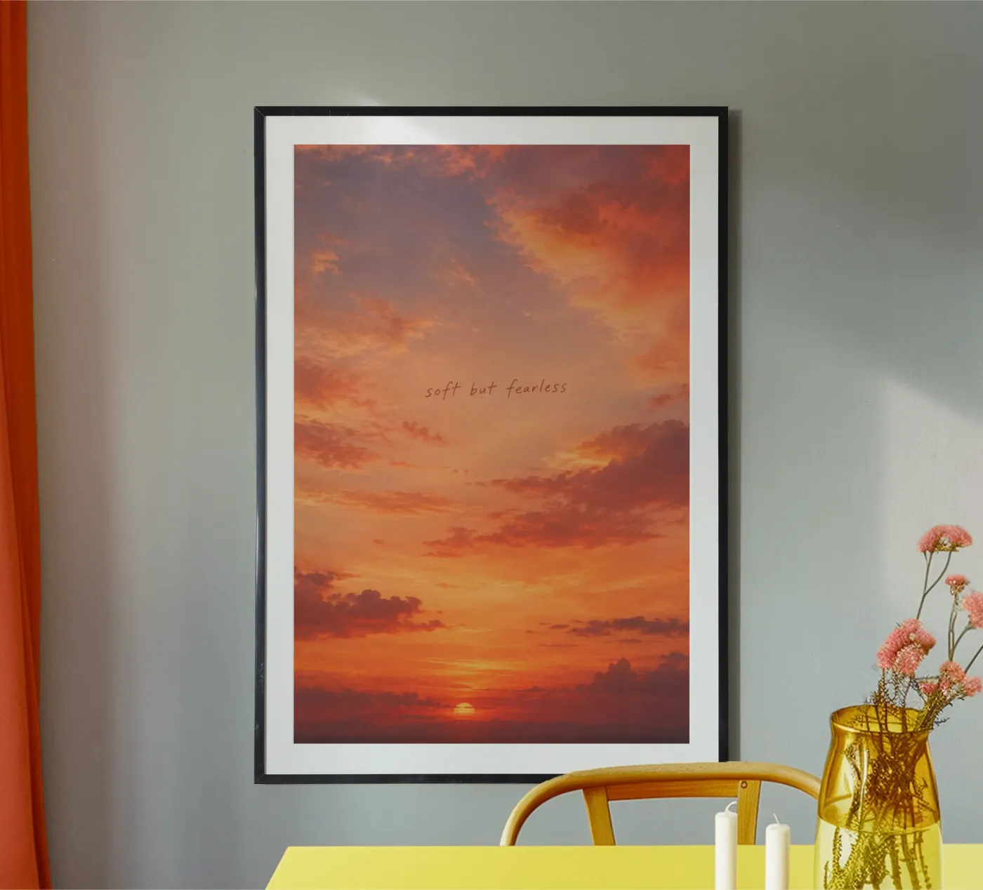 Sunset Poster von Statements