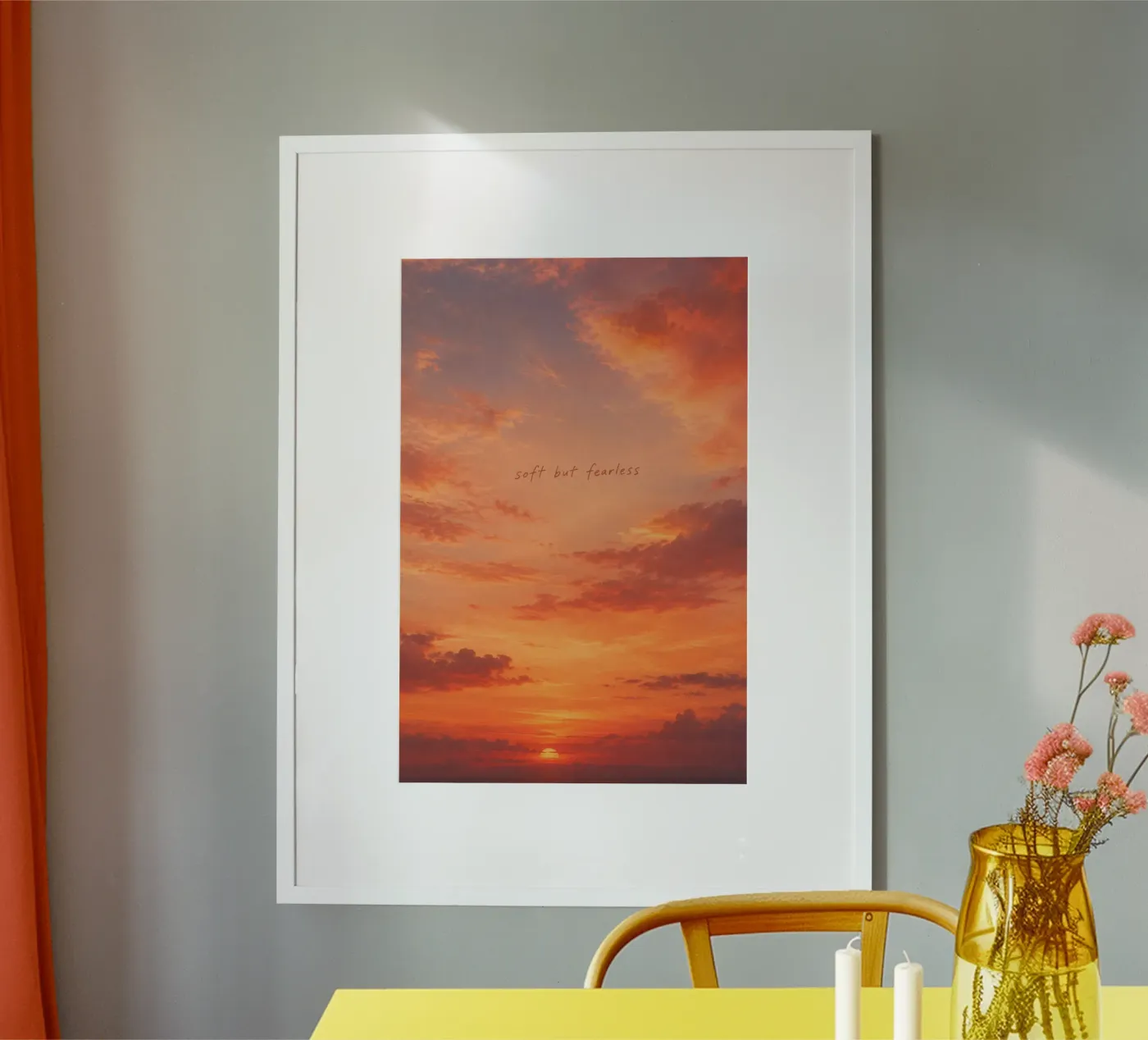 Sunset Poster von Statements