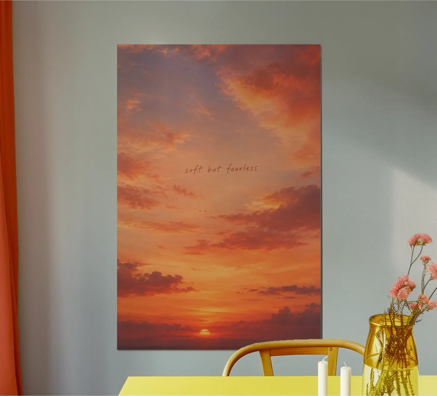 Sunset Poster von Statements