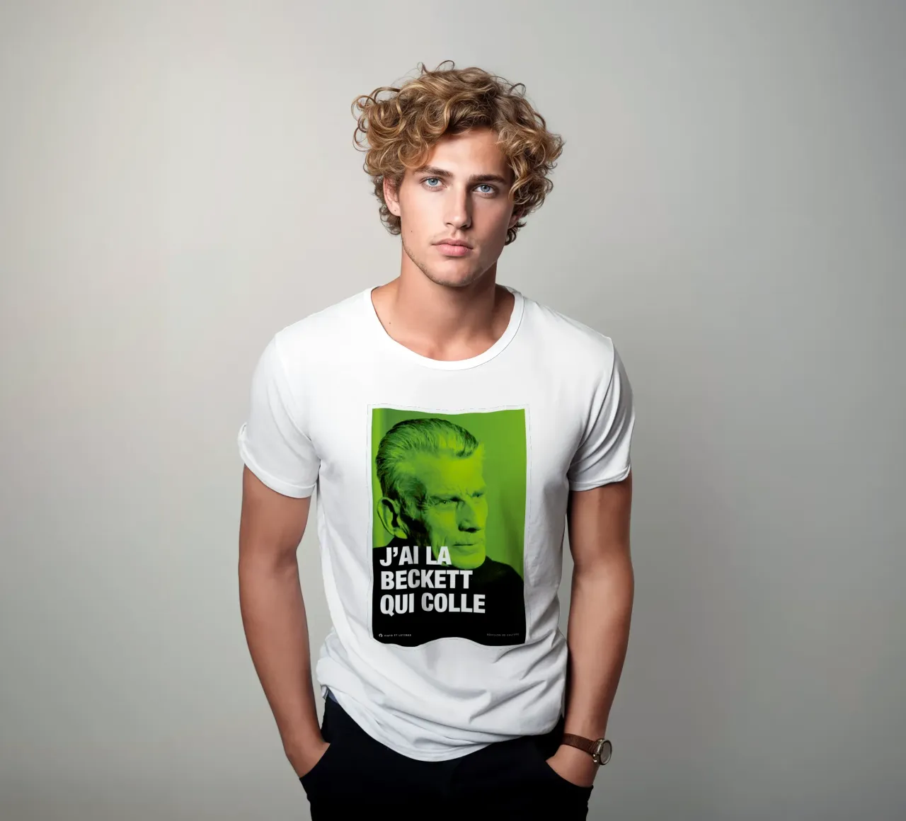 Beckett t-shirt by Fists Et Lettres