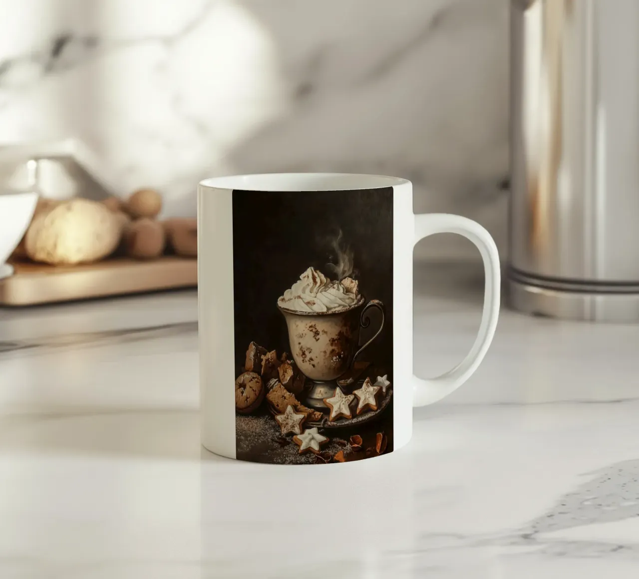 Heiße Schokolade taza de cerámica de Luna & Noctua