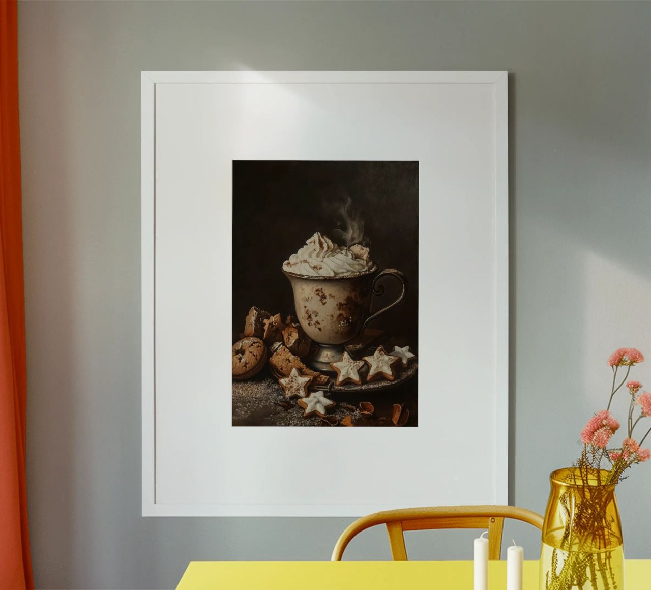 Heiße Schokolade poster by Luna & Noctua