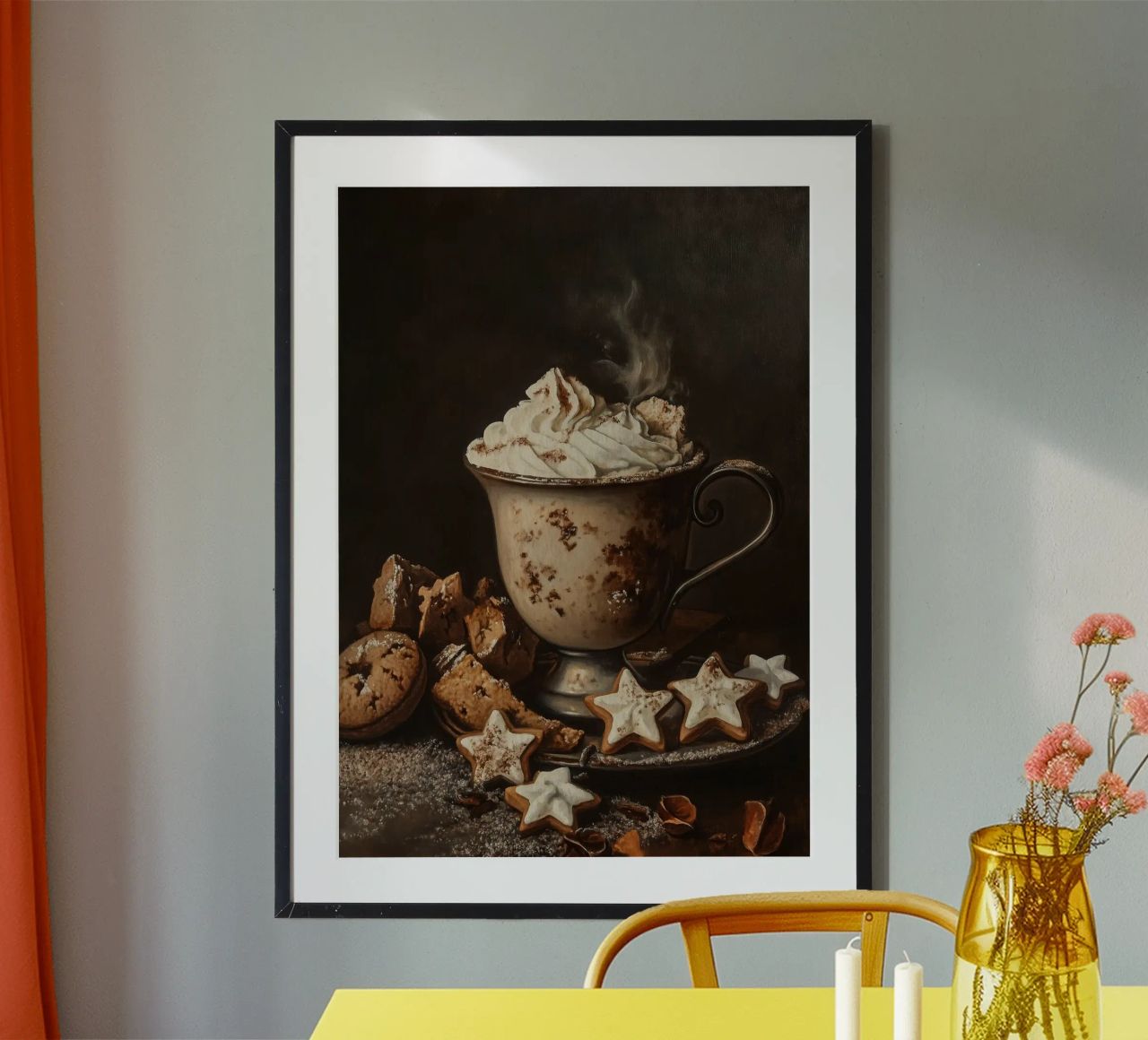 Heiße Schokolade poster by Luna & Noctua