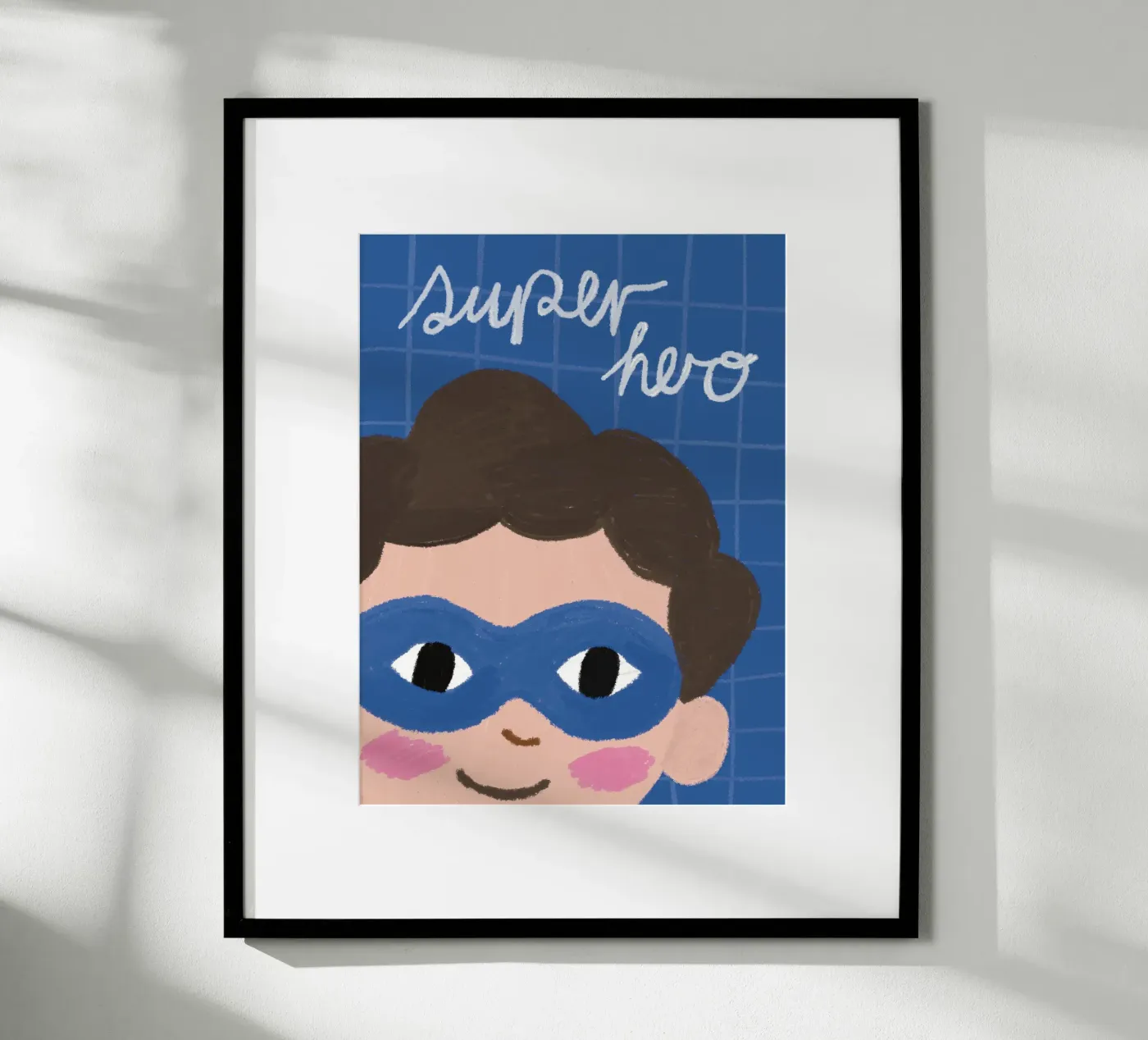 Superhero Poster von we line studio - art
