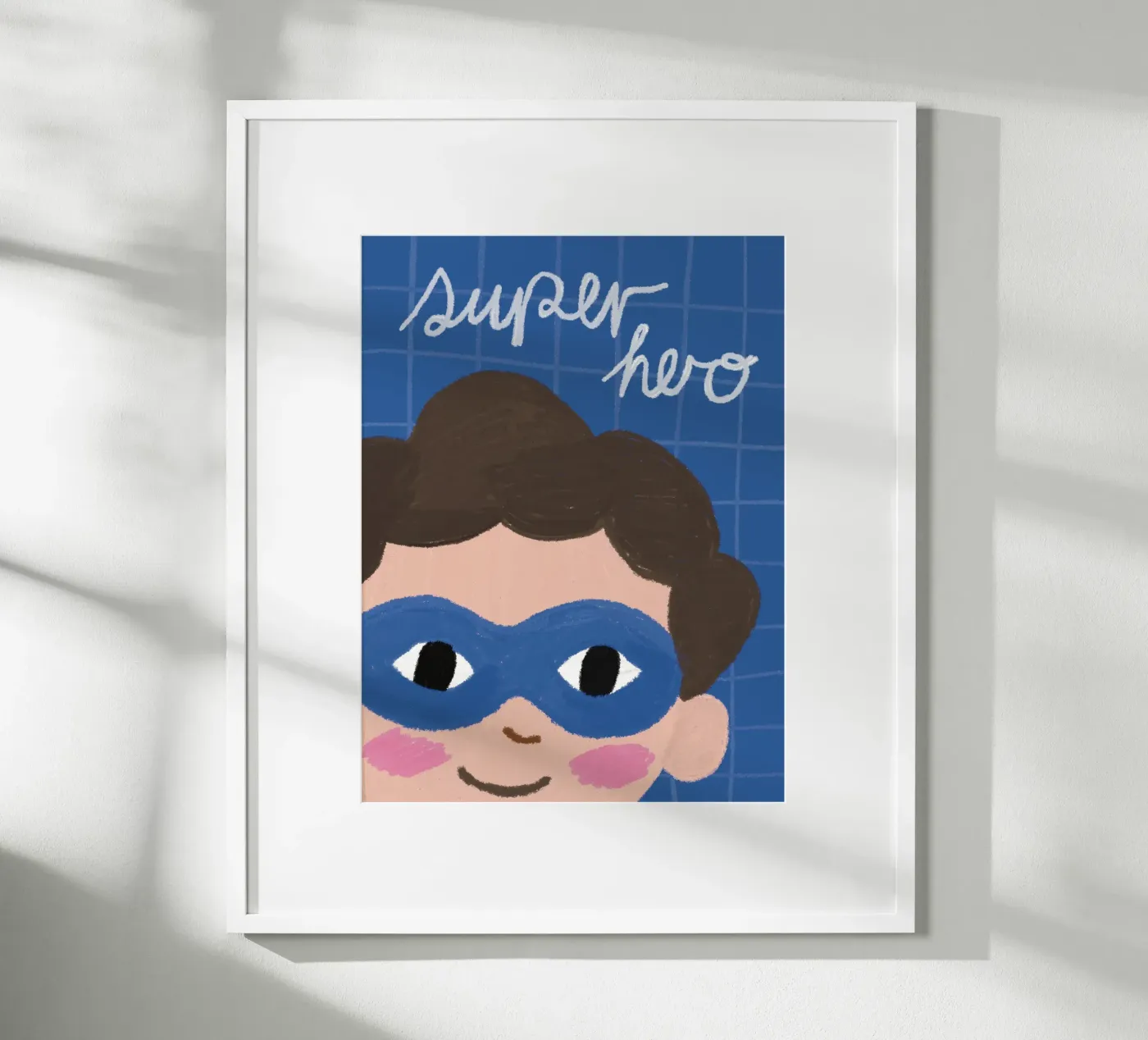Superhero Poster von we line studio - art