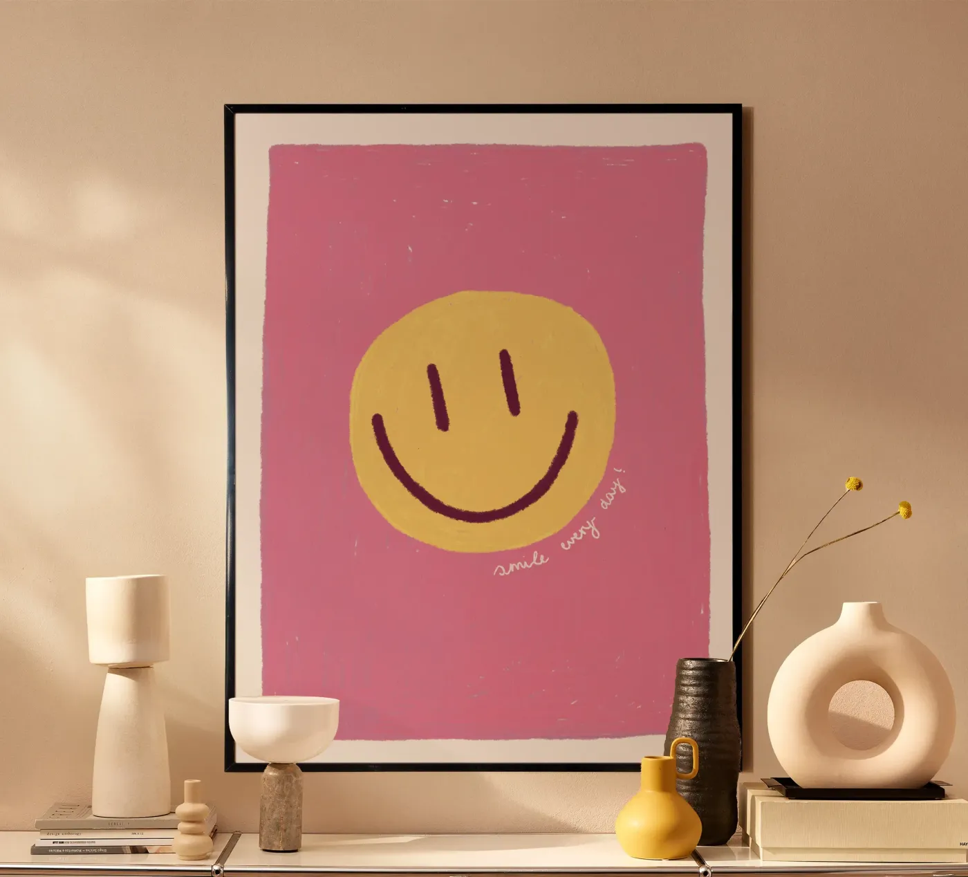 Rosa Smiley poster da we line studio - art
